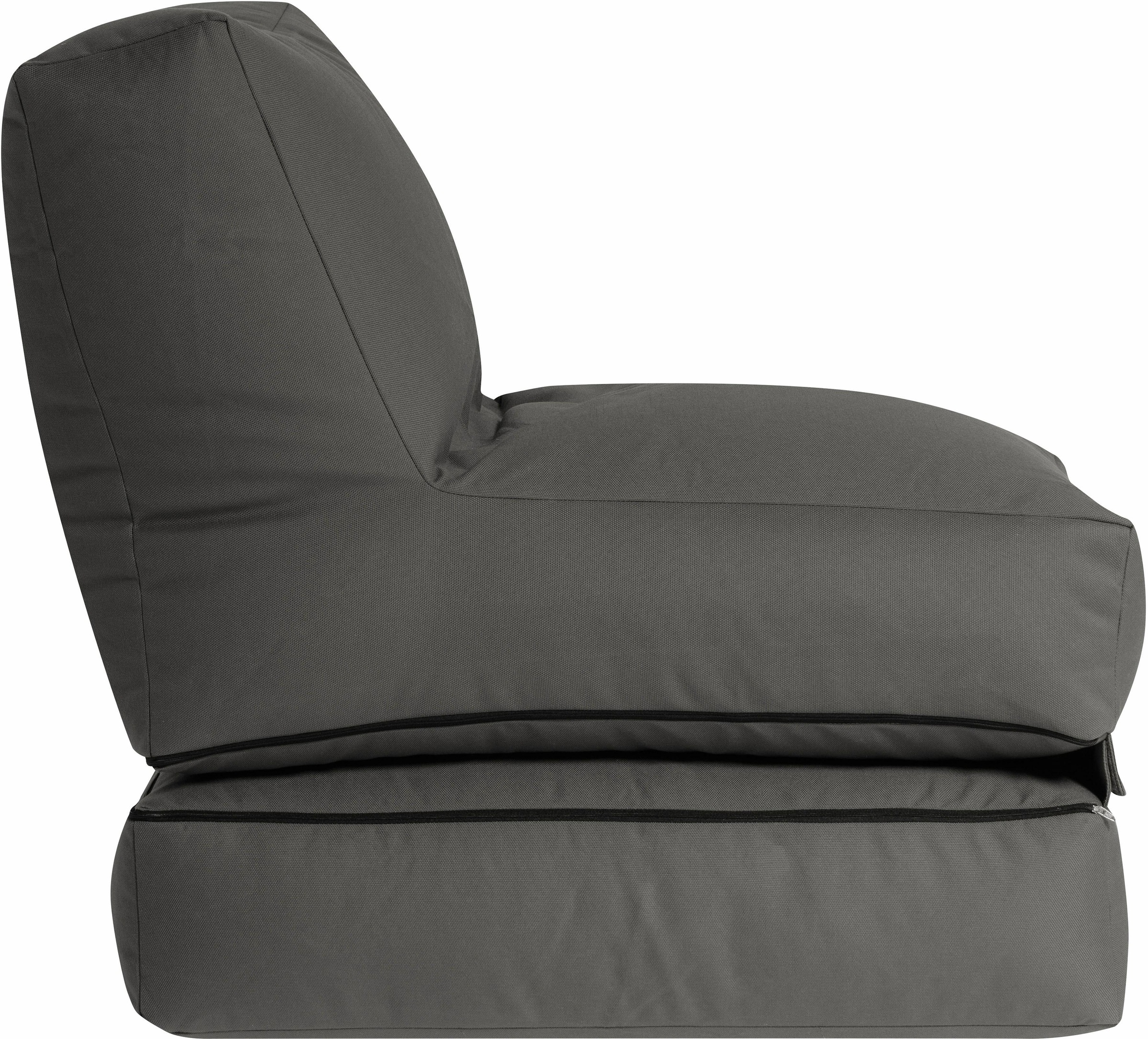 Sitting Point Sitzsack »Sitzsack und Sitzliege Twist OUTSIDE«, outdoorfähig