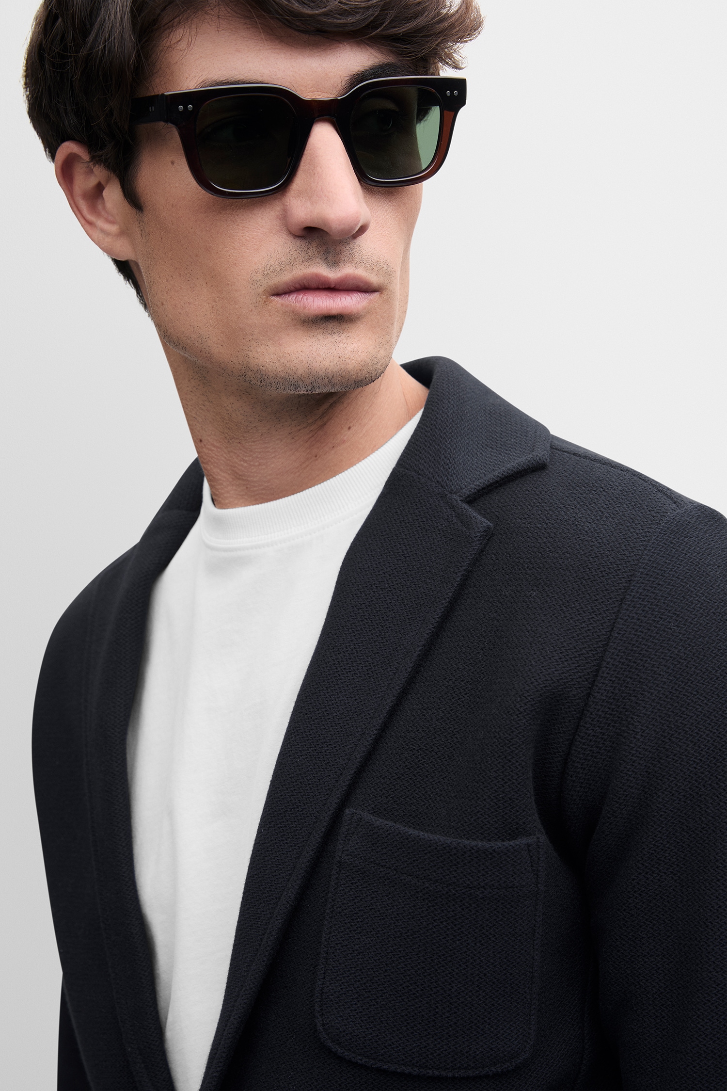 Cinque Jerseysakko »CILENTINI« reine Baumwolle, Slim Fit, 2-Knopf-Form