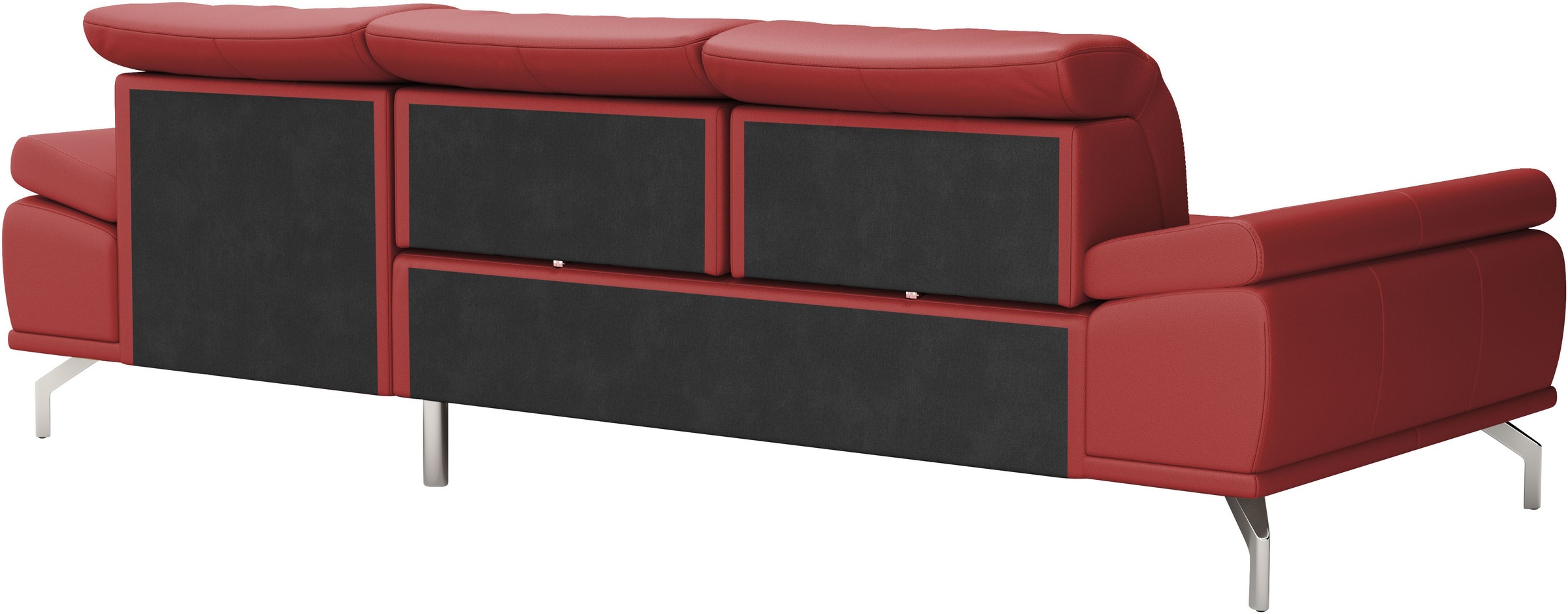 Places of Style Ecksofa »Caluna«, Inkl.Sitztiefenverstellung, wahlweise mit Kopf- und Armteilverstellung