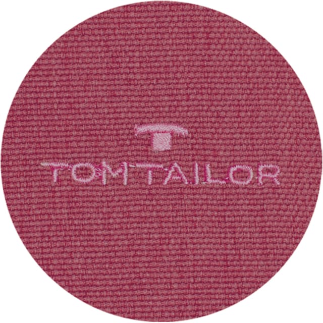 TAILOR online Vorhang aufgesticktem TOM HOME bei Markenlogo Signature«, mit St.), (1 »Dove