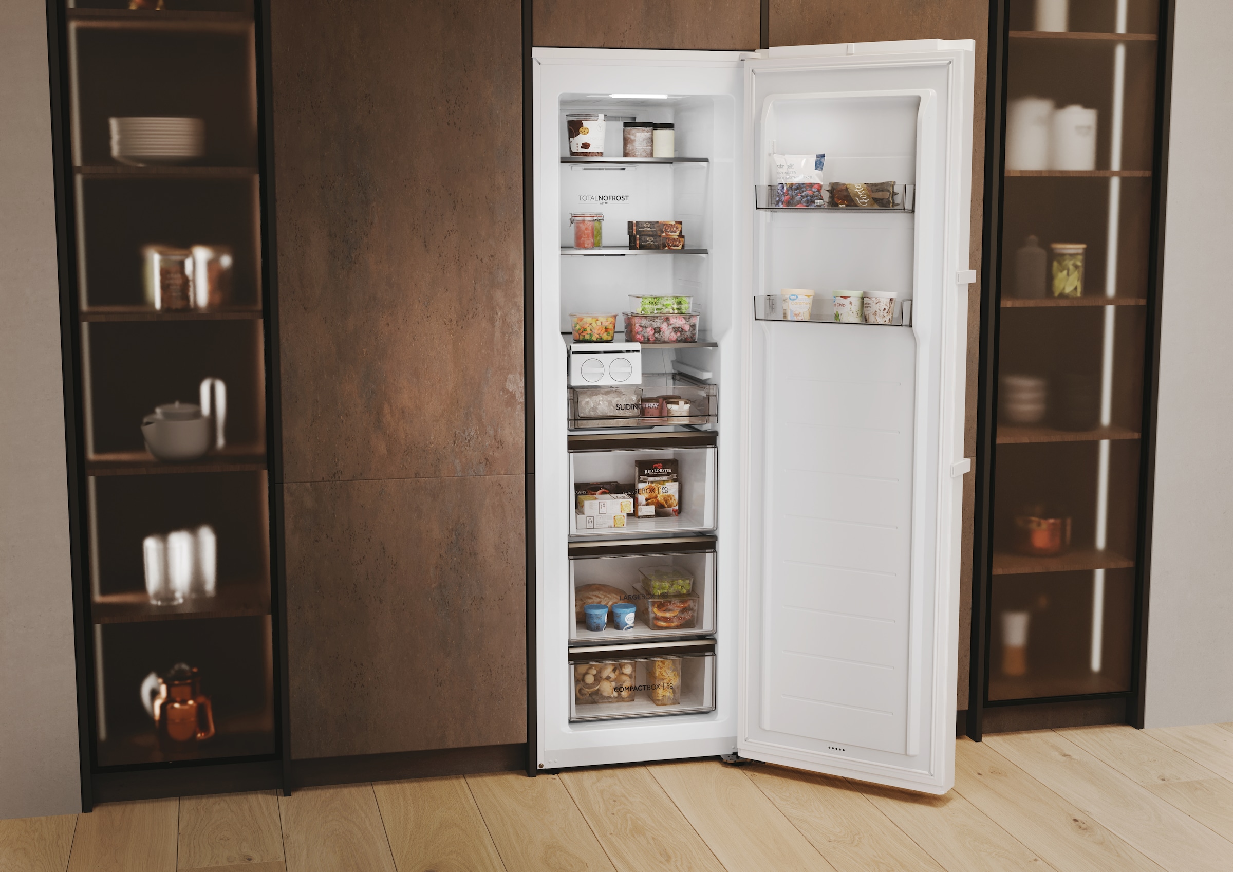 Haier Gefrierschrank »H4F306WCH1«, 190 cm hoch, 60 cm breit, TWIST ICE MAKER