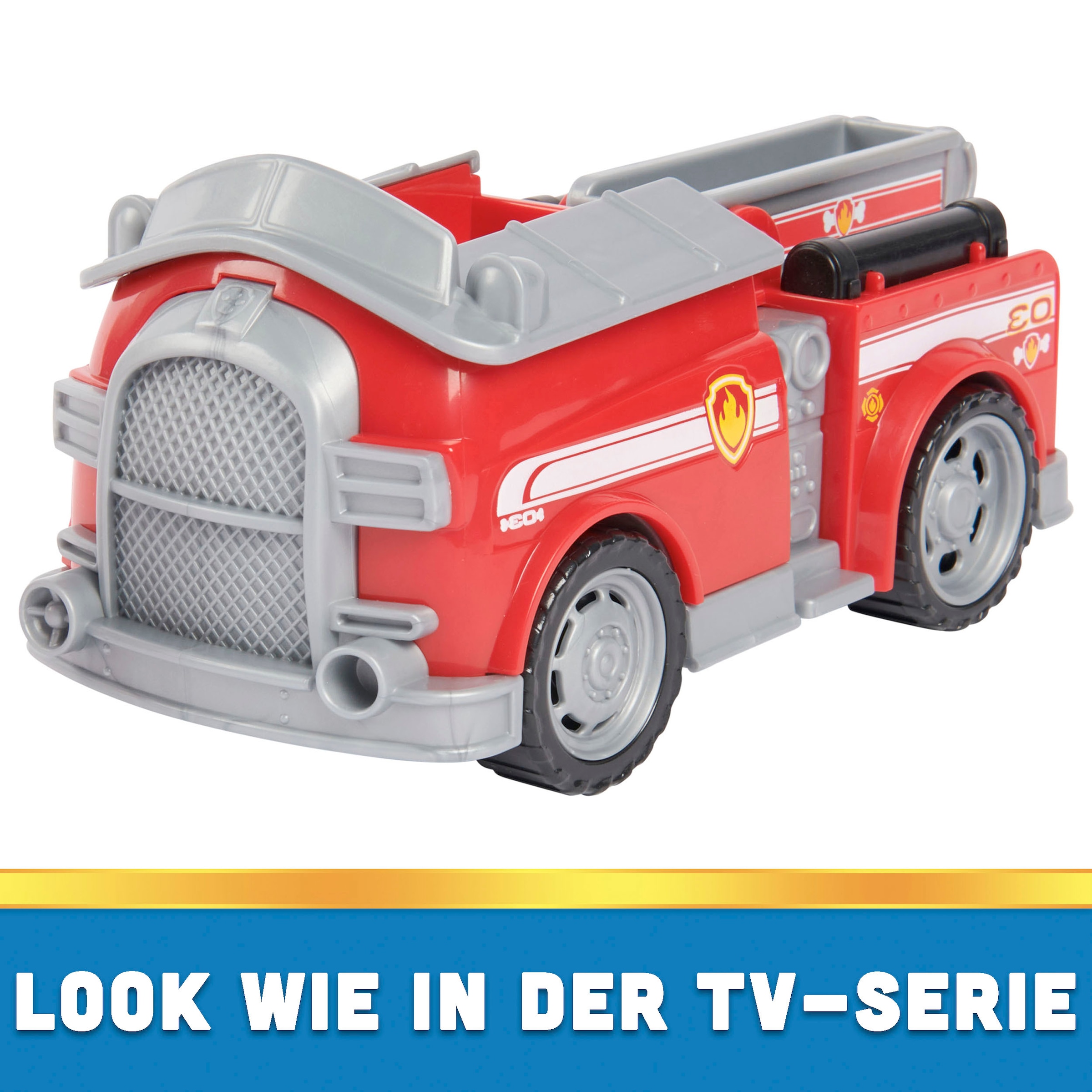 Spin Master Spielzeug-Auto »Paw Patrol - Sust. Basic Vehicle Marshall«, zum Teil aus recycelten Material