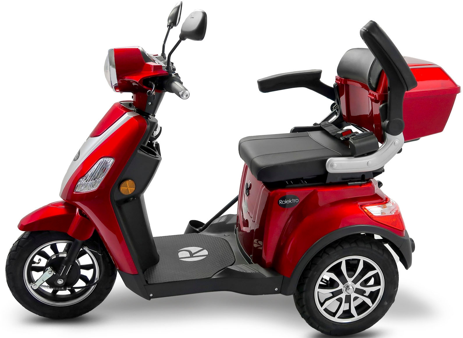 Rolektro Elektromobil »Rolektro E-Trike 15 V.3 Lithium«, (mit Topcase)