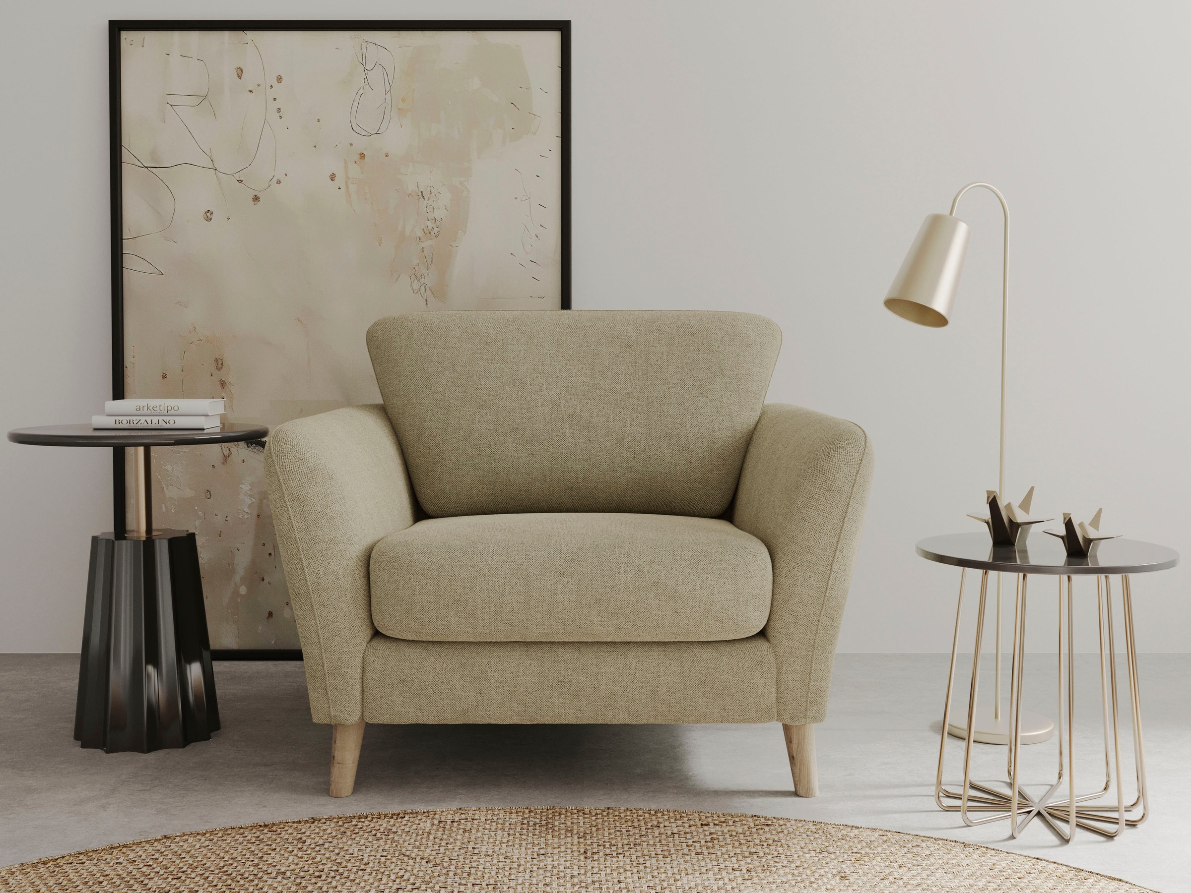 bestellen Bezüge »MARSEILLE Home Farbvarianten Massivholzbeinen Sessel mit aus Eiche, und affaire Polstersessel«, online verschiedene