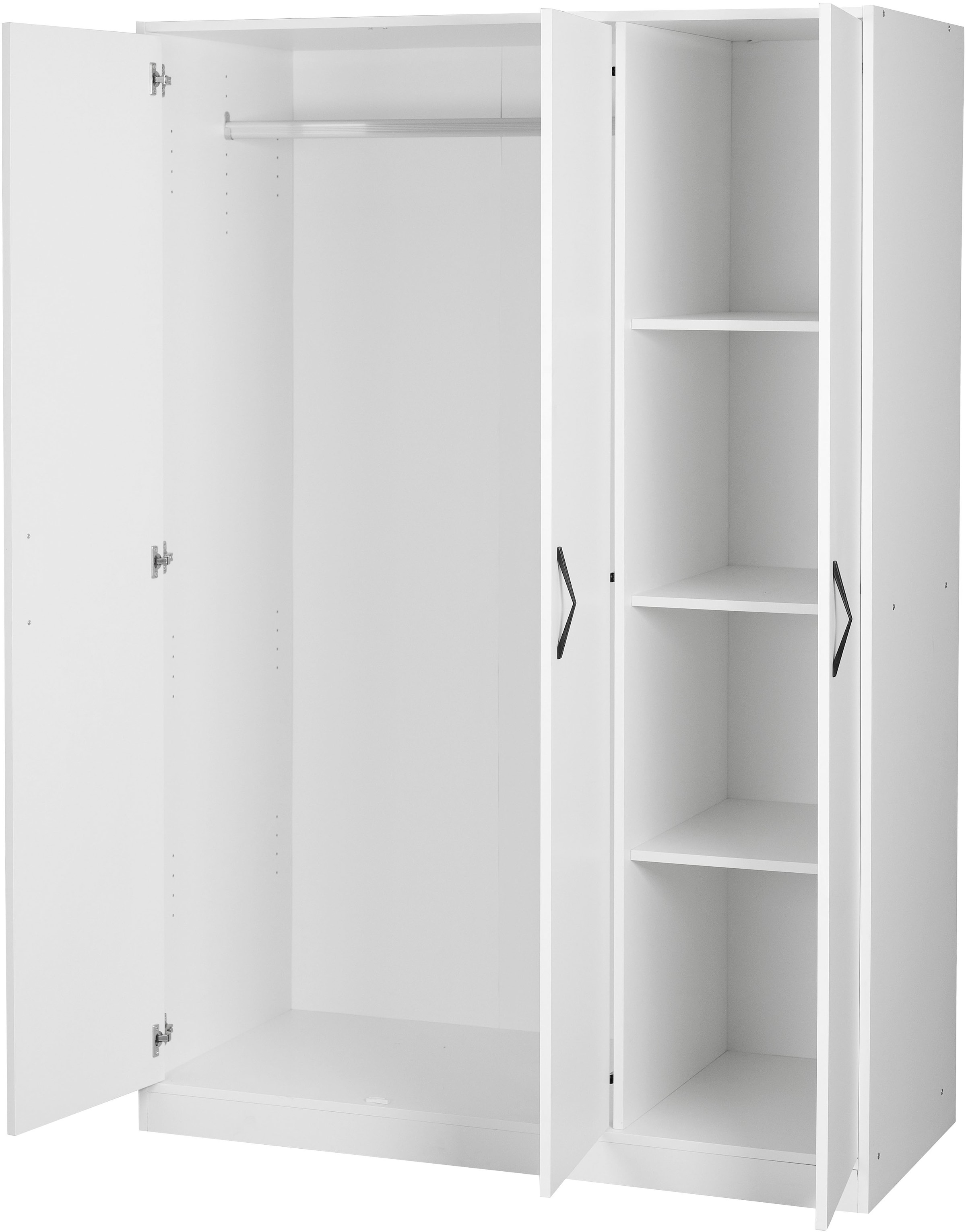 OTTO home Kleiderschrank »Hamburg Schlafzimmer Schrank Otto´s Choice« stabile robuste Bauweise mit optimaler Aufteilung,  Schlafzimmerschrank klassisches Design Garderobe Schrank Bestseller