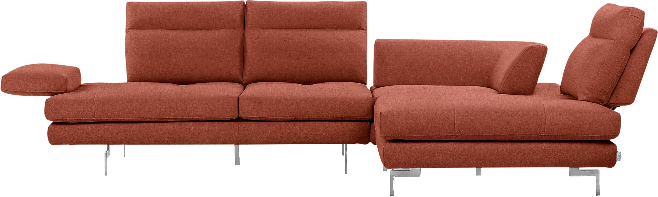 CALIA ITALIA Ecksofa »Toby Wing, L-Form, Designsofa mit sensationellem Sitz günstig online kaufen