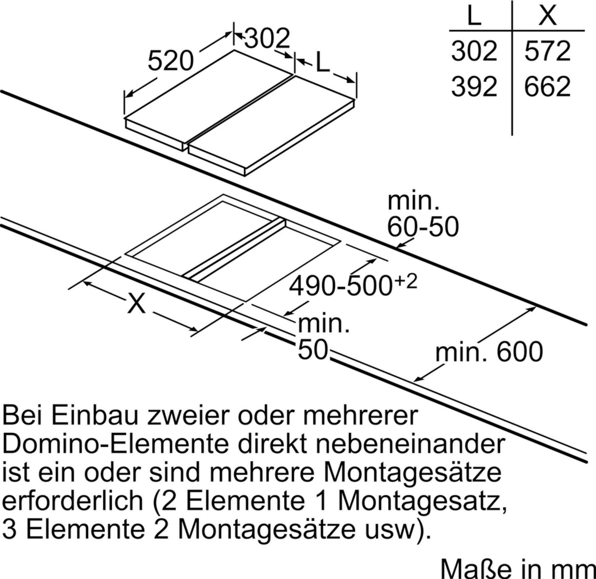 SIEMENS Flex-Induktions-Kochfeld von SCHOTT CERAN® »EX375FXB1E«