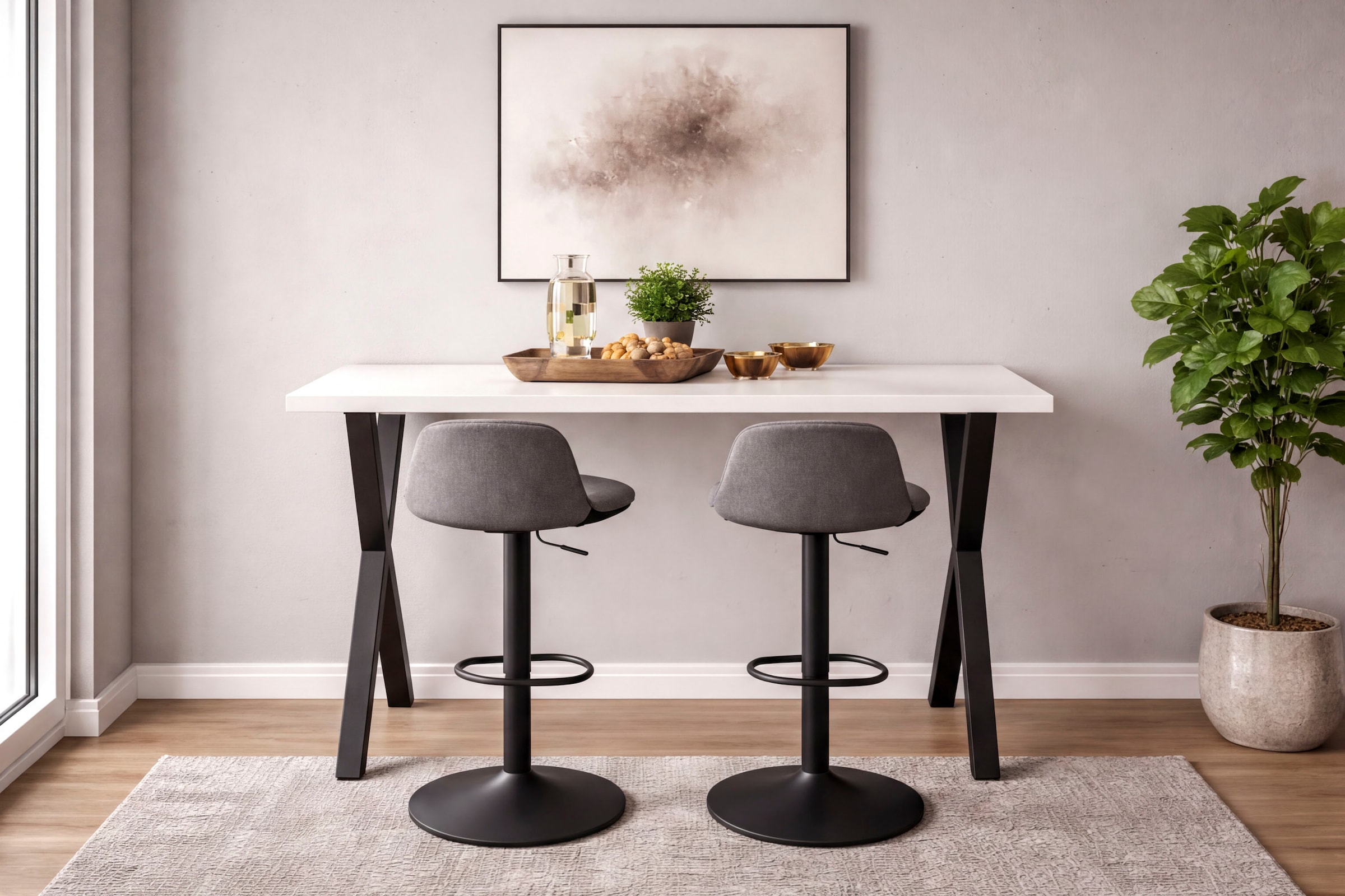 Mäusbacher Tresentisch »Bartresentisch Metall« Bartresentisch Metallgestell, Höhe 109 cm