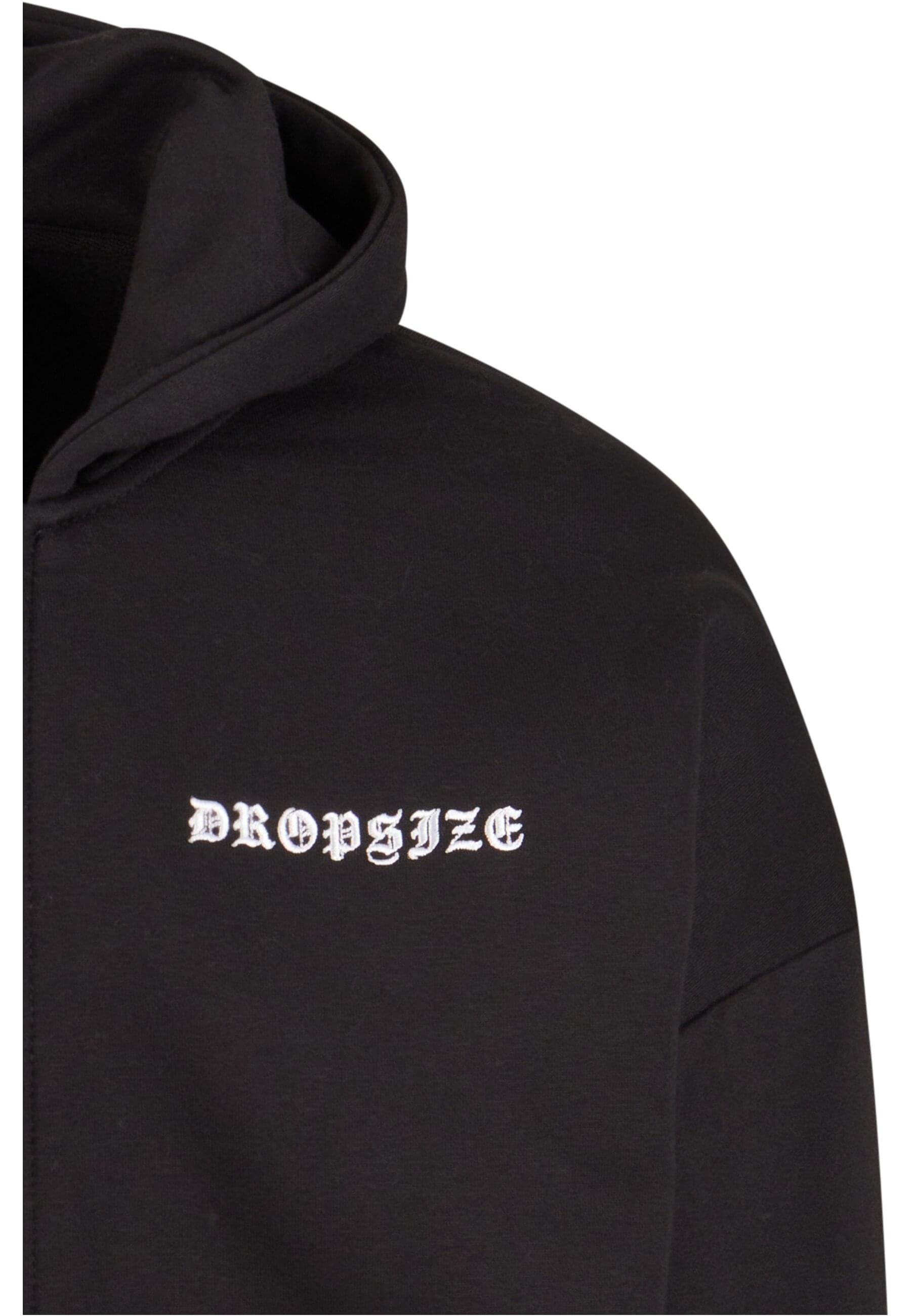 Dropsize Sweatjacke »Dropsize Herren Super Heavy Oversized Crime Zip Hoodie«