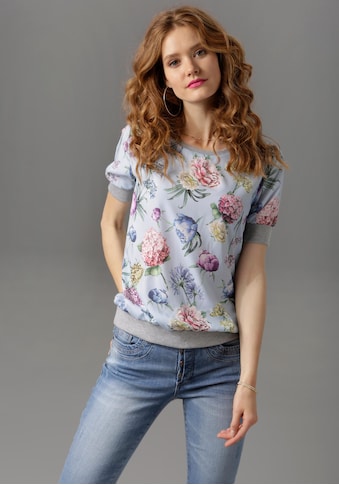 Aniston CASUAL Shirtbluse, mit sportiven Rippbündchen kaufen