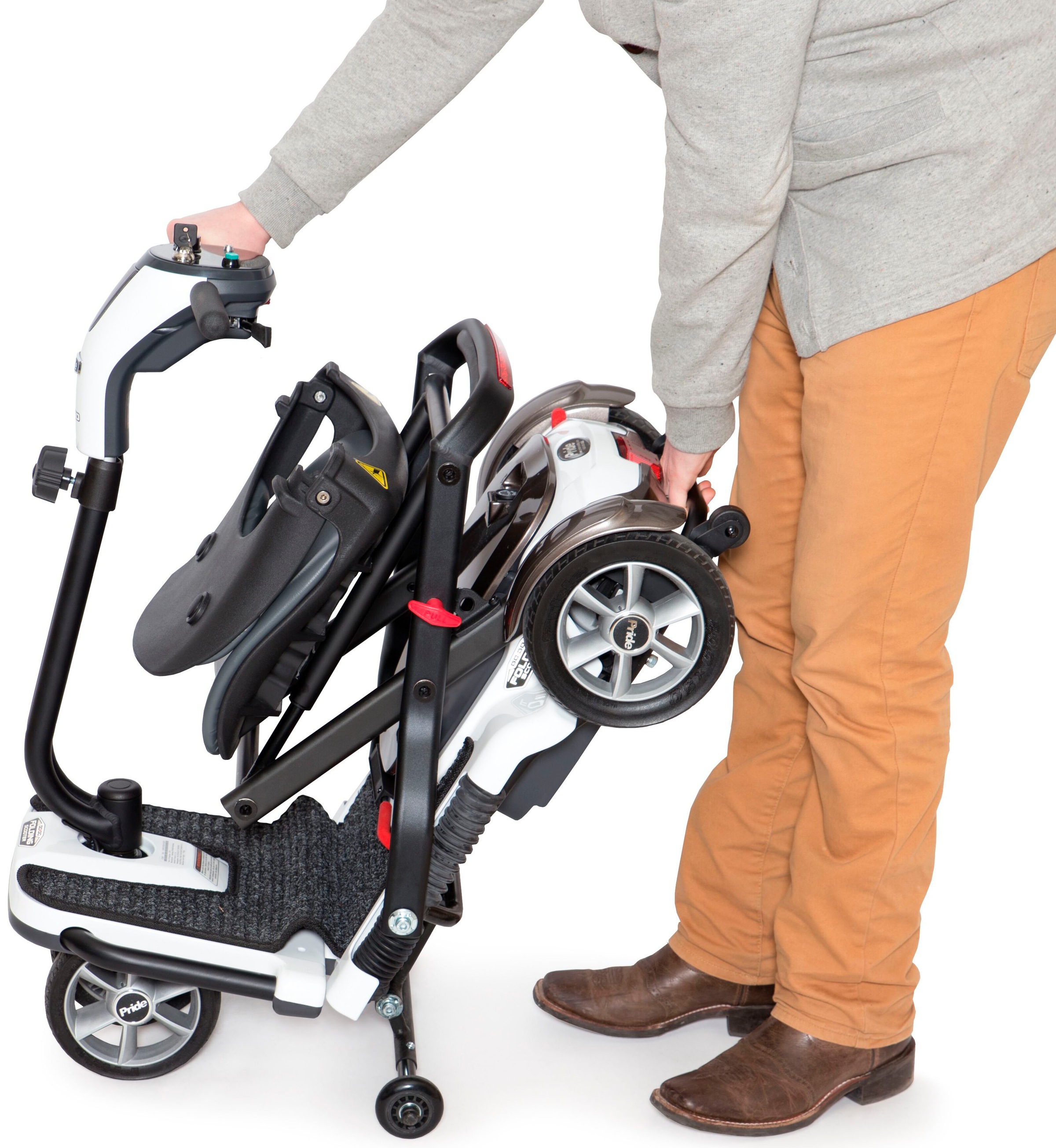 mobilis Elektromobil »M30 Q, Flugtauglich« 6 km/h faltbar, platzsparend, extern ladbare Akkus, Lithium-Ionen