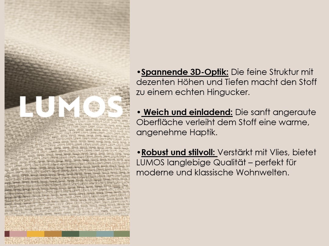 Home affaire Wohnlandschaft »Booster, whlw. mit Schlaffunktion & Bettkasten, Fuß Buche lackiert« Sofa in U-Form, Breite 305 cm, in Cord oder Struktur