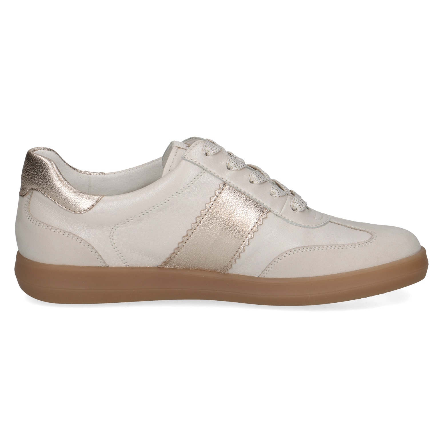 Caprice Plateausneaker  , Freizeitschuh, Halbschuh, Schnürschuh mit Kontrastbesatz