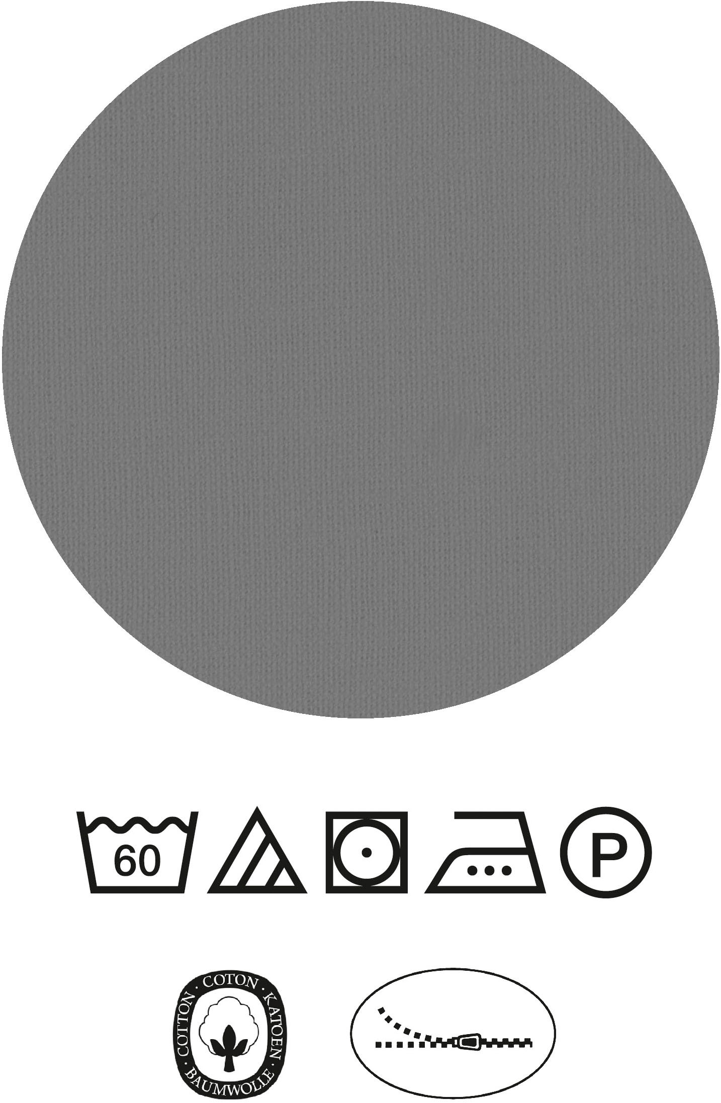 HECHTER PARIS Wendebettwäsche »0041306«, hautsympathisch, 100% Baumwolle, Reißverschluss, ganzjährig, LOGO