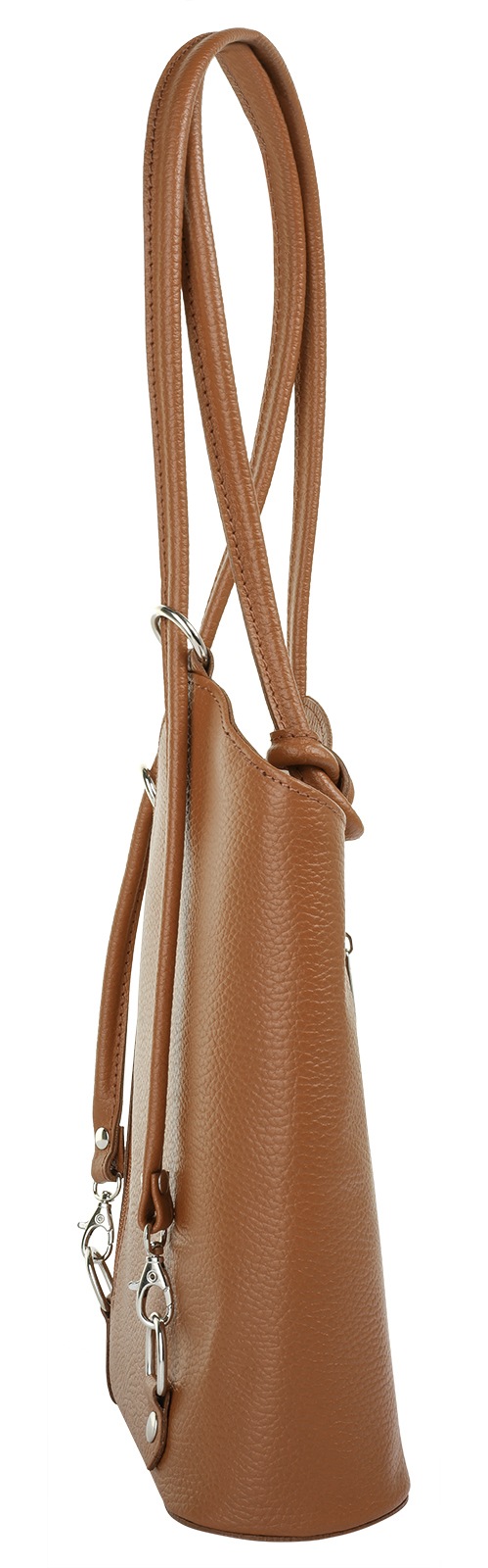 Cluty Cityrucksack, echt Leder, Made in Italy