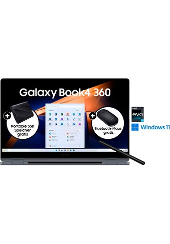 Notebook »NP750Q Galaxy Book4 360 15''«, 39,6 cm, / 15,6 Zoll, Intel, Core 7, 512 GB SSD