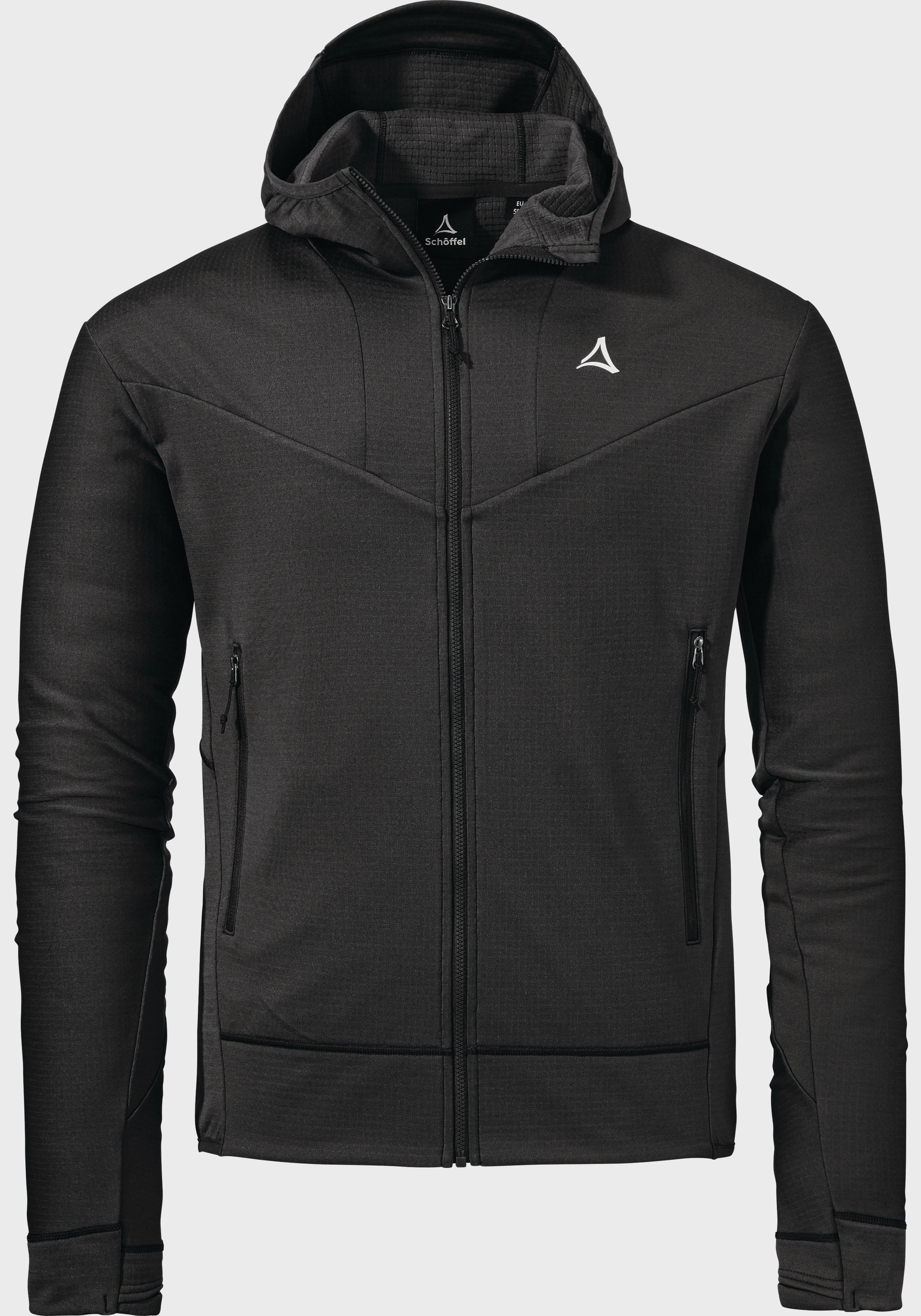 Schöffel Fleecejacke »Mountain Fleece Hoody Style Blaueis MNS« mit Kapuze