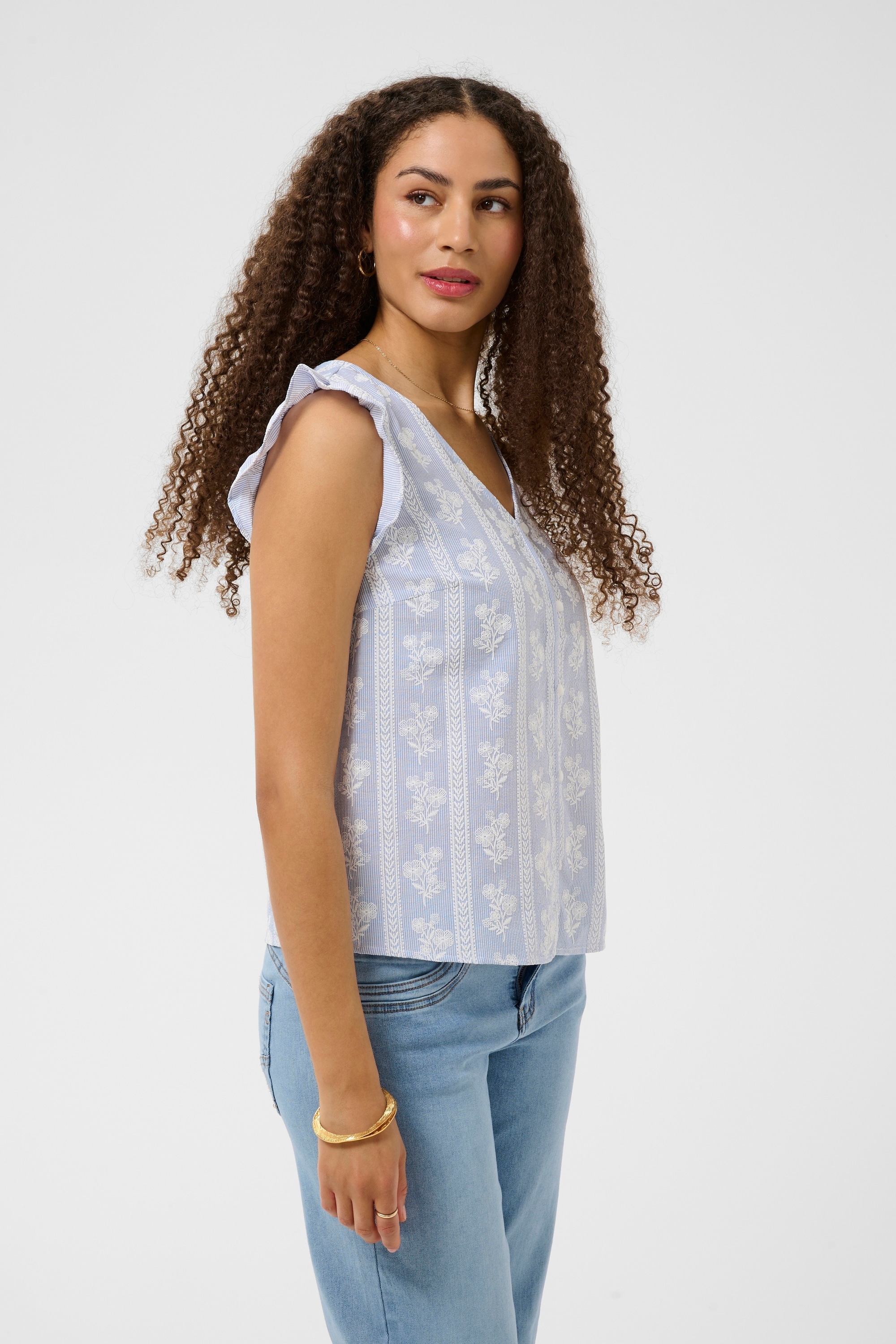 Cream Blusentop »Ärmellose Bluse CRAmmeli«