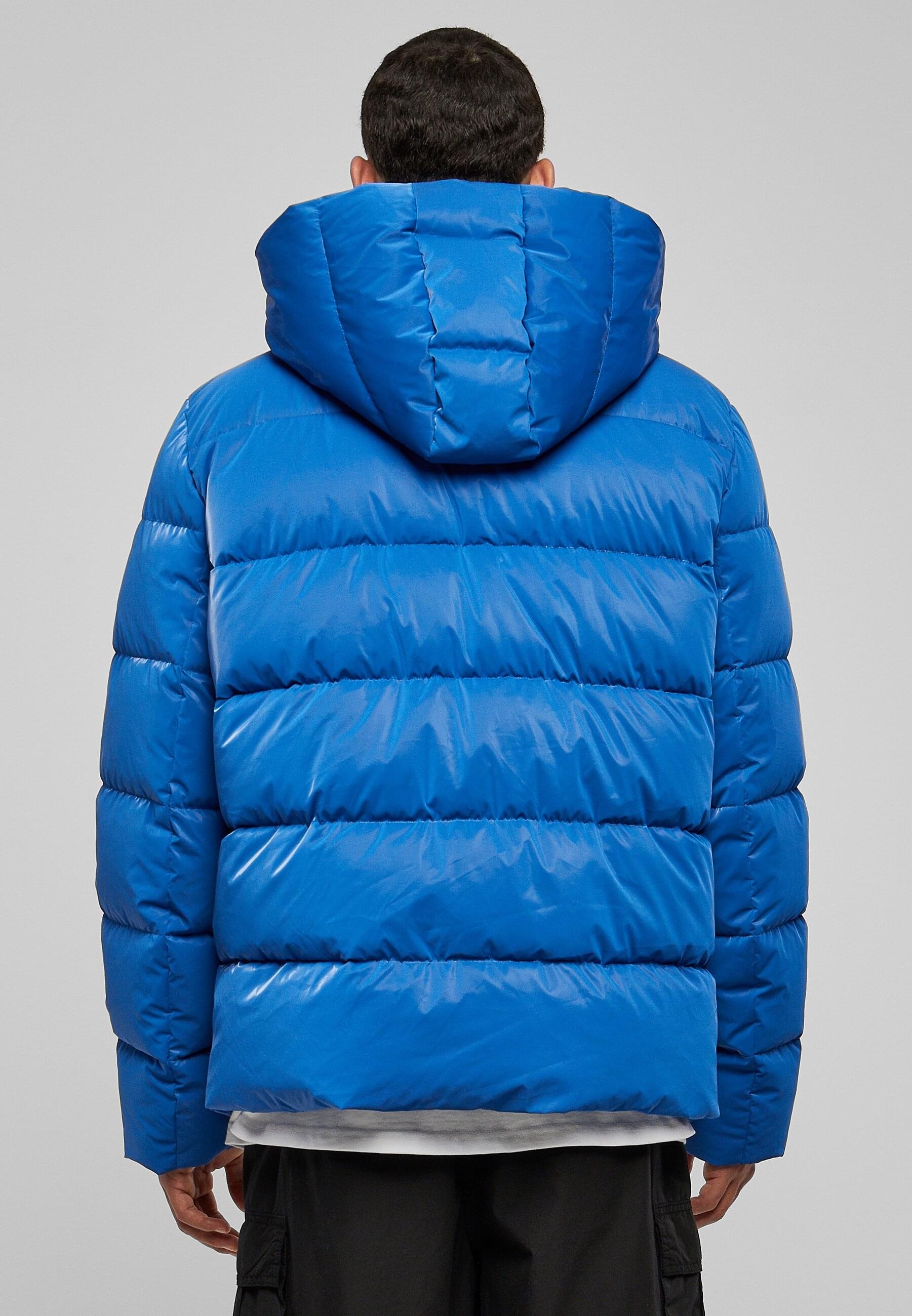 URBAN CLASSICS Allwetterjacke »Urban Classics Herren Shark Skin Puffer Jacket« 1 Stk. tlg. mit Kapuze