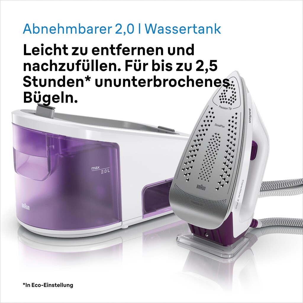 Braun Dampfbügelstation »CareStyle 3 IS3155VI«