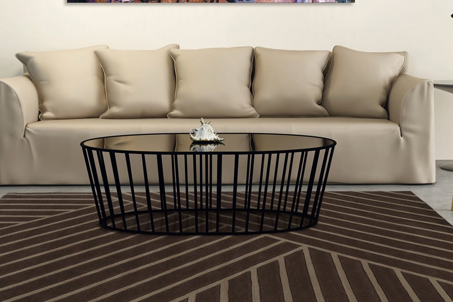 calo-deluxe Teppich »Vilea 5036«, rechteckig, 15 mm Höhe, Wohnzimmer günstig online kaufen