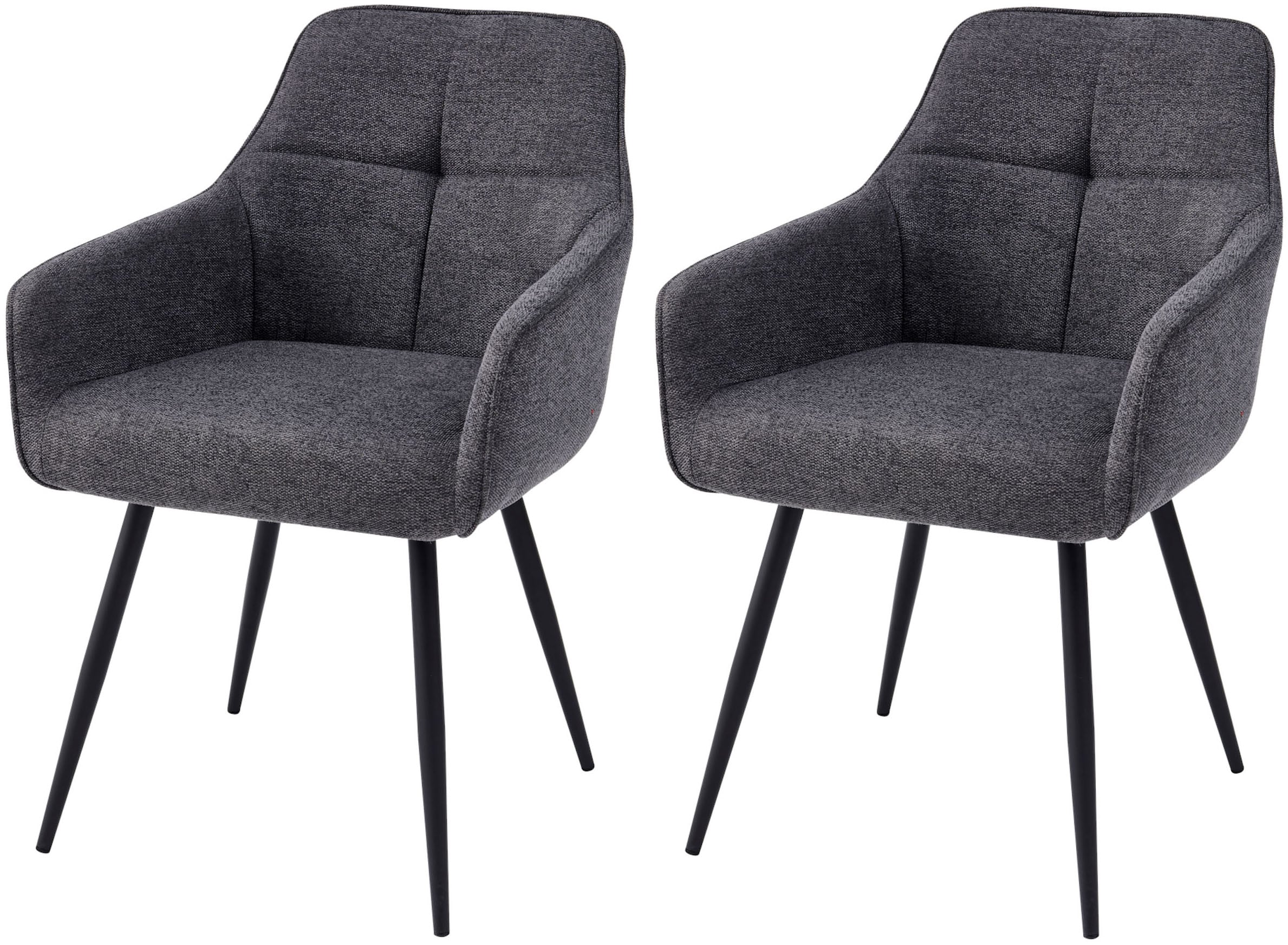 HELA Armlehnstuhl »VERONA« (Set) 2 Stk.Sessel, Federkorb, Rundrohrgestell, günstig online kaufen