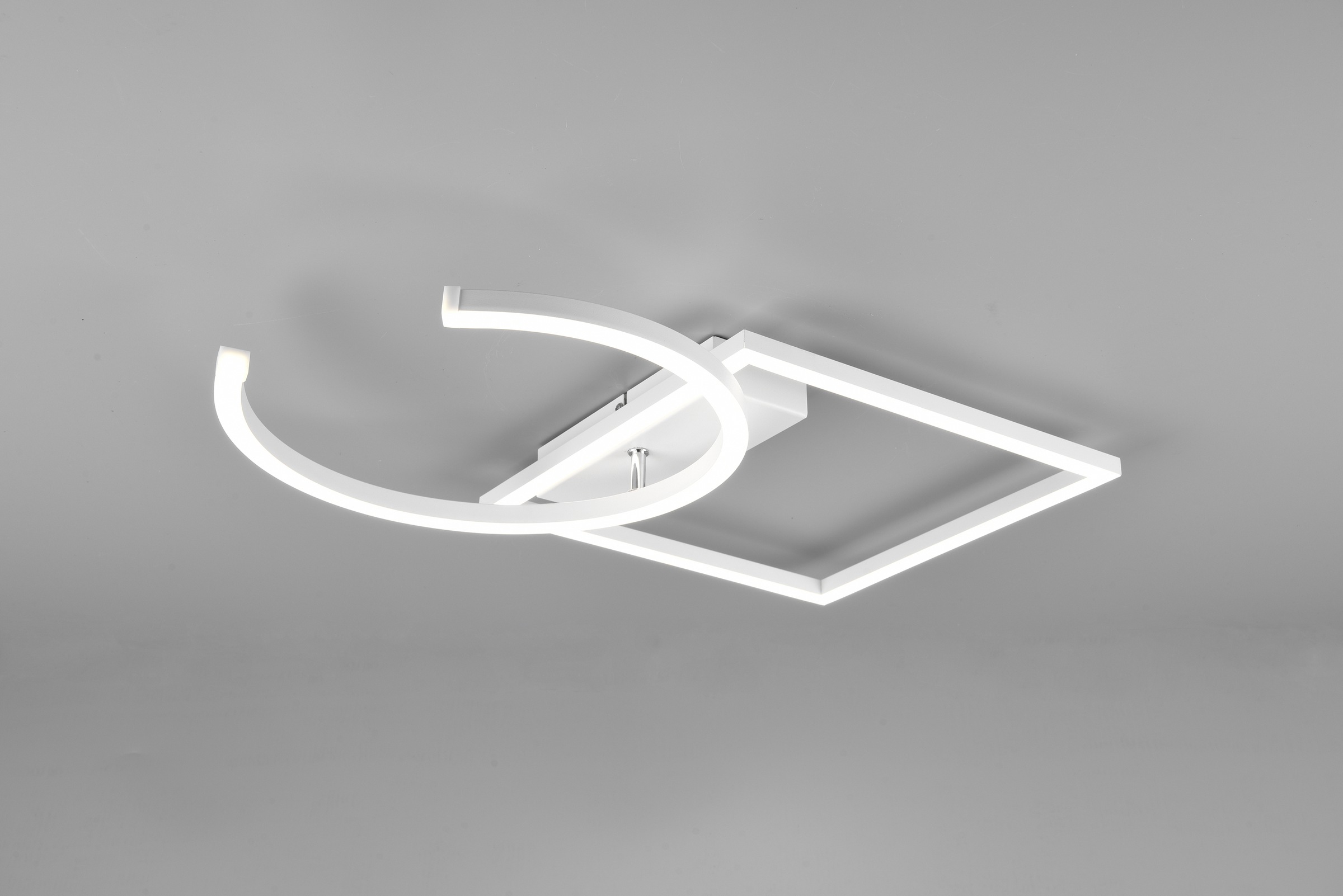 REALITY Leuchten LED Deckenleuchte »PIVOT«, 1 flammig, Leuchtmittel LED-Modul | LED fest integriert, über Wandschalter dimmbar, zur Wand-und Deckenmontage geeignet