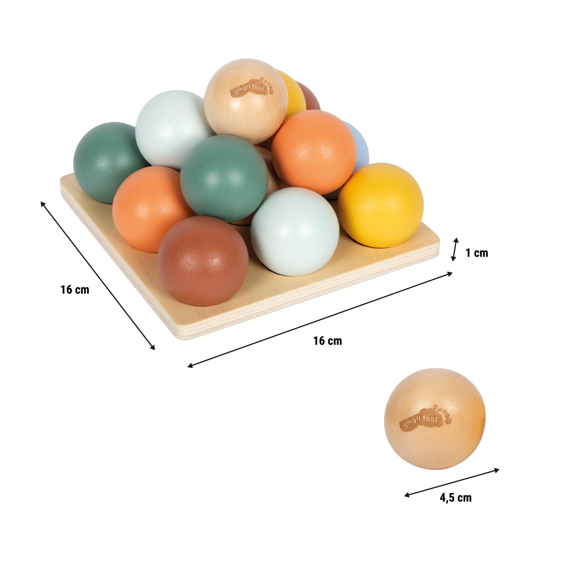 Small Foot Spiel »Montessori Sortierspiel«