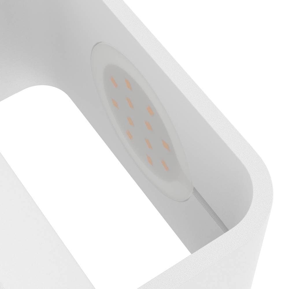 EGLO Wandleuchte »SANIA 4 Wandlampe, Wandstrahler, Flurlampe, weiß, LED, modern«, 1 flammig, Leuchtmittel LED-Board | LED fest integriert, Wohnzimmer, Esszimmer, Flur, minimalistisch, indirektes Licht, 13x8cm