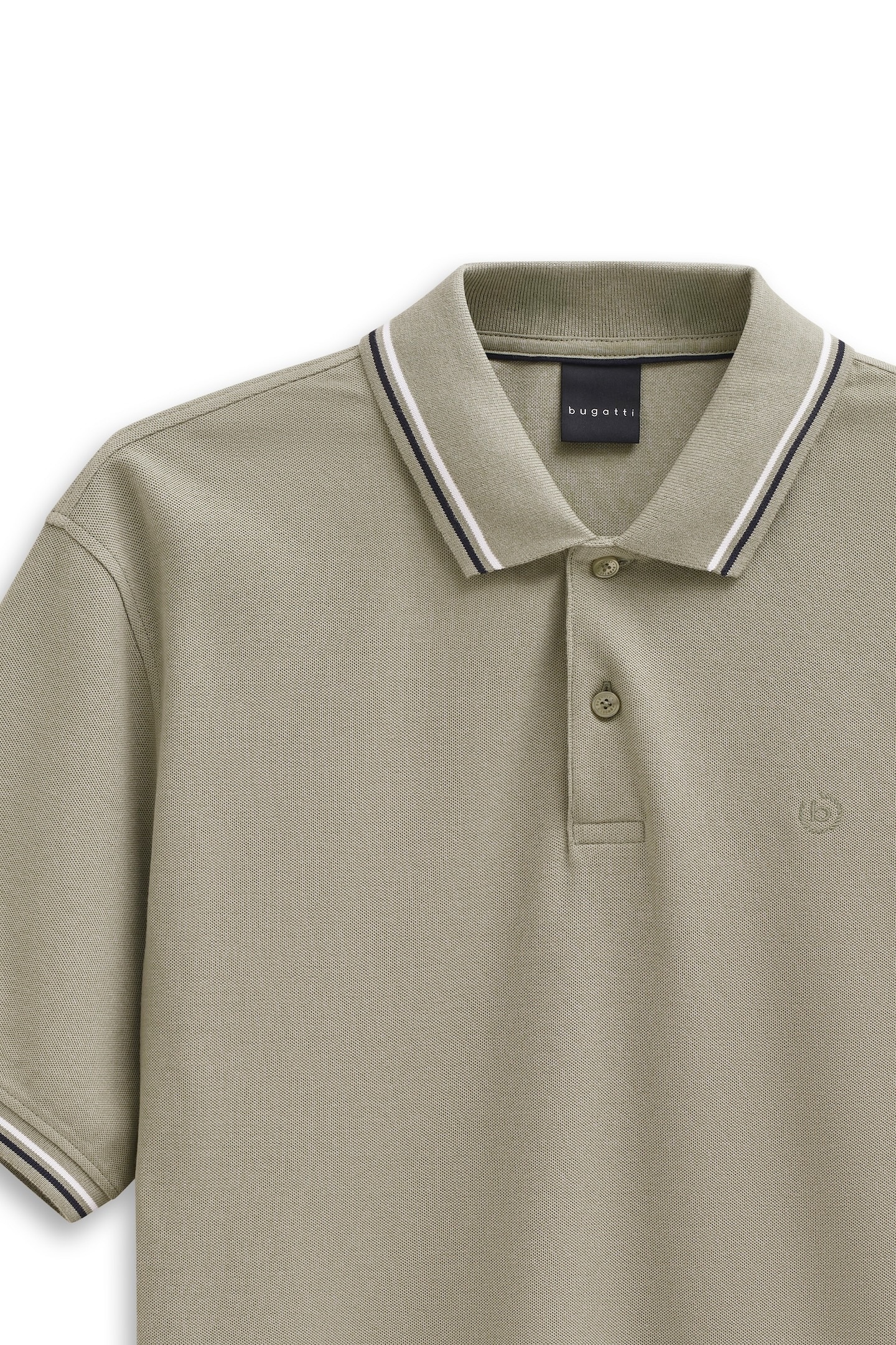 bugatti Poloshirt »Modern Fit«, Basic Essential aus Baumwolle