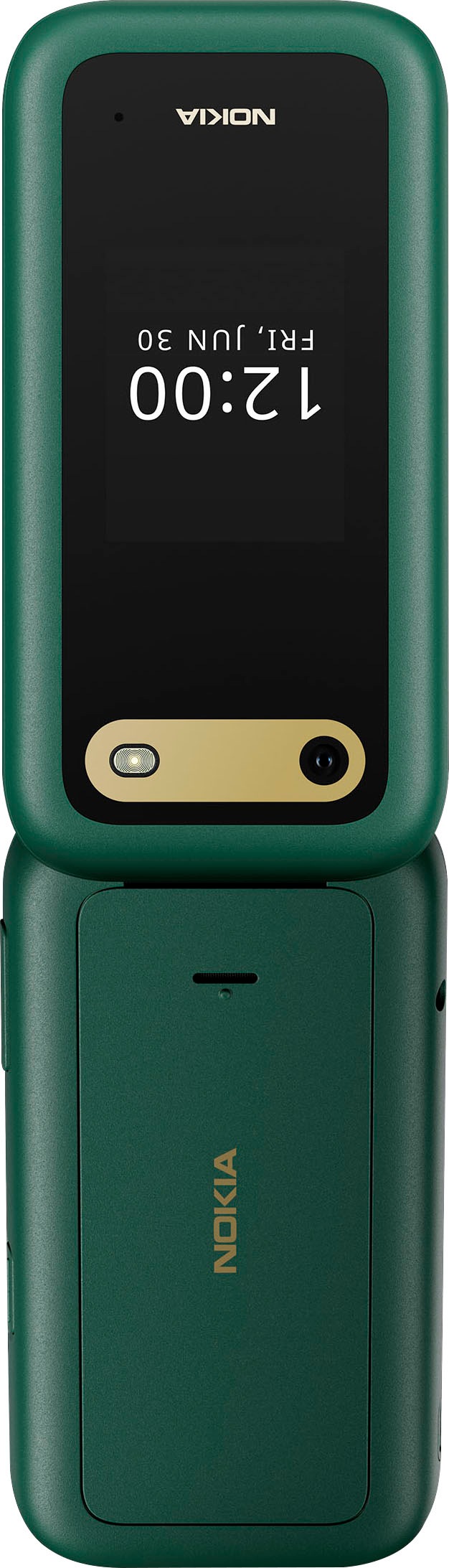 4. Bild von Nokia Klapphandy »2660 Flip«, grün, 7,11 cm/2,8 Zoll, 0,13 GB Speicherplatz, 0,3 MP Kamera