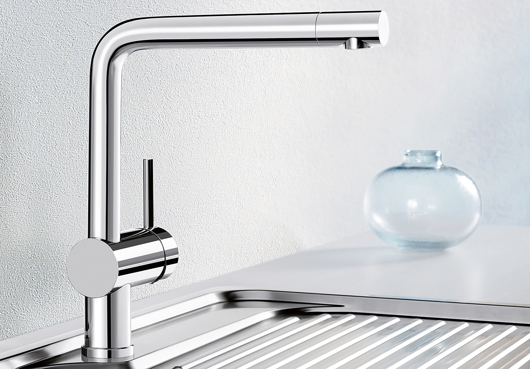 Blanco Einbaumülleimer »LINUS« Edelstahl massiv, PVD Steel Hochdruck