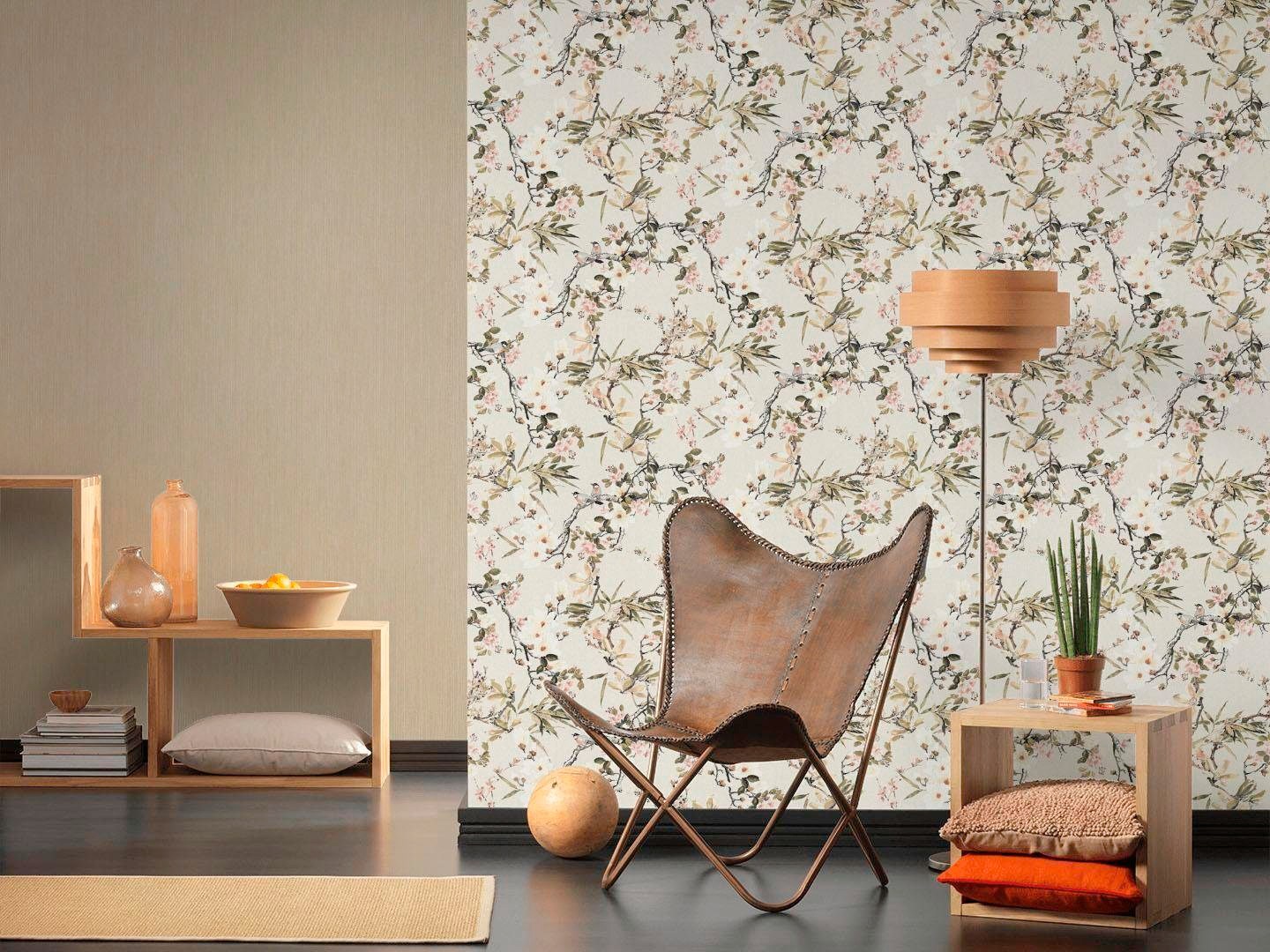 METROPOLIS BY MICHALSKY LIVING Vliestapete »Dream Again«, floral-geblümt, Designertapete Tapete Blumen Tapeten Wohnzimmer Schlafzimmer Küche