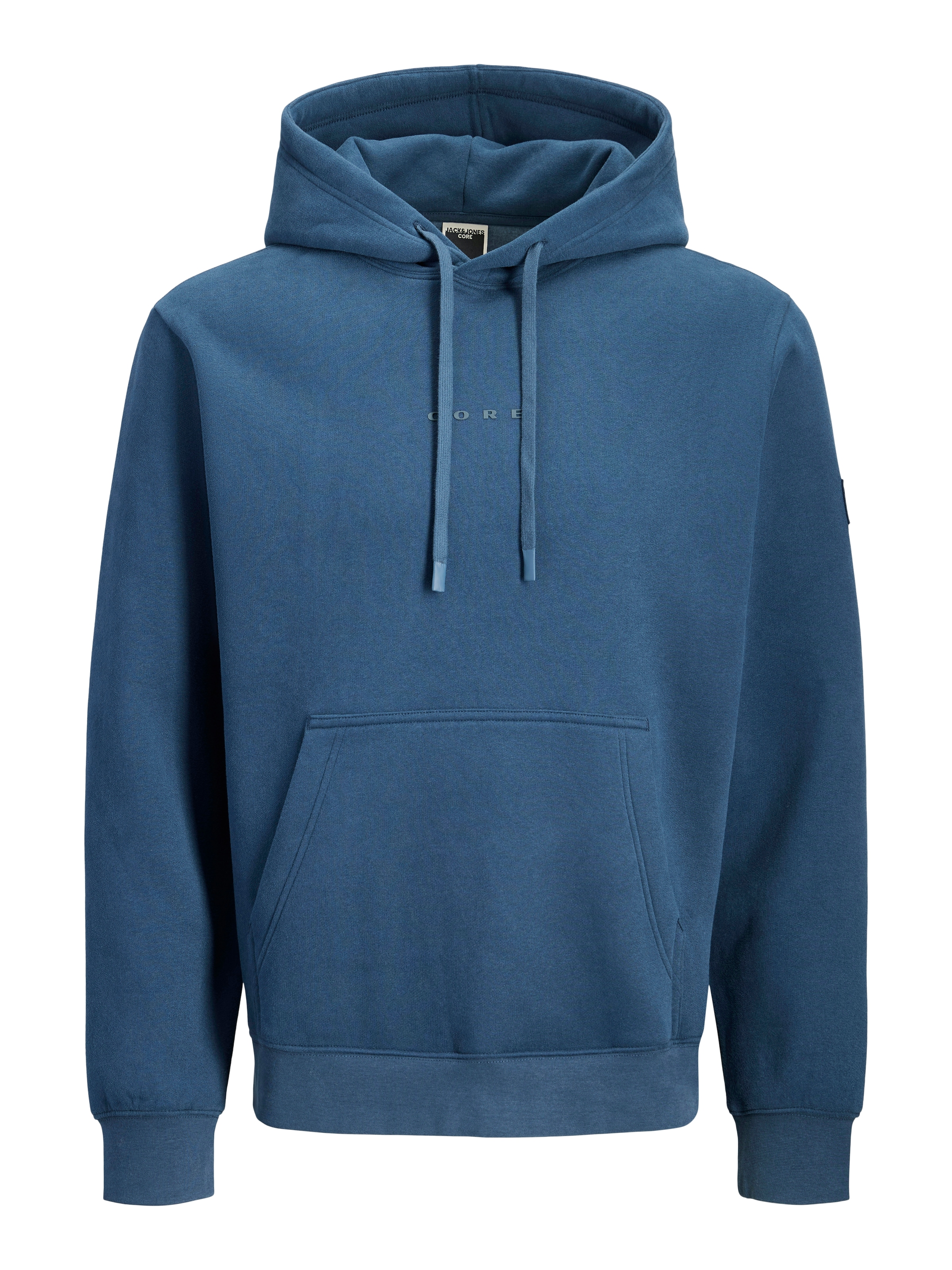 Jack & Jones Kapuzensweatshirt »JCOPOINT SWEAT BADGE HOOD BF«
