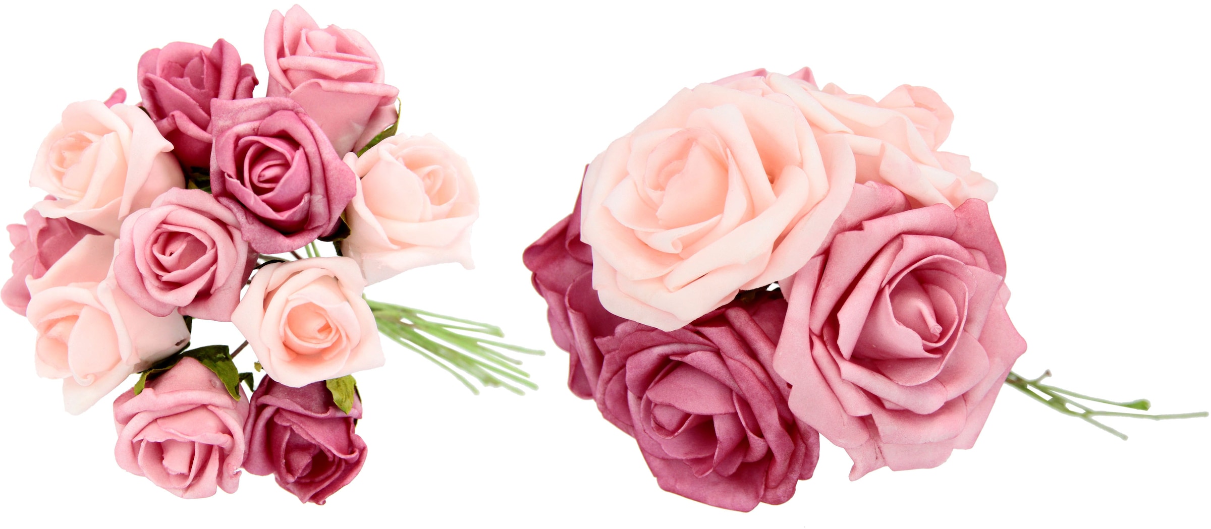 I.GE.A. Kunstblume »Pick Soft-Rosen«, 36er Set
