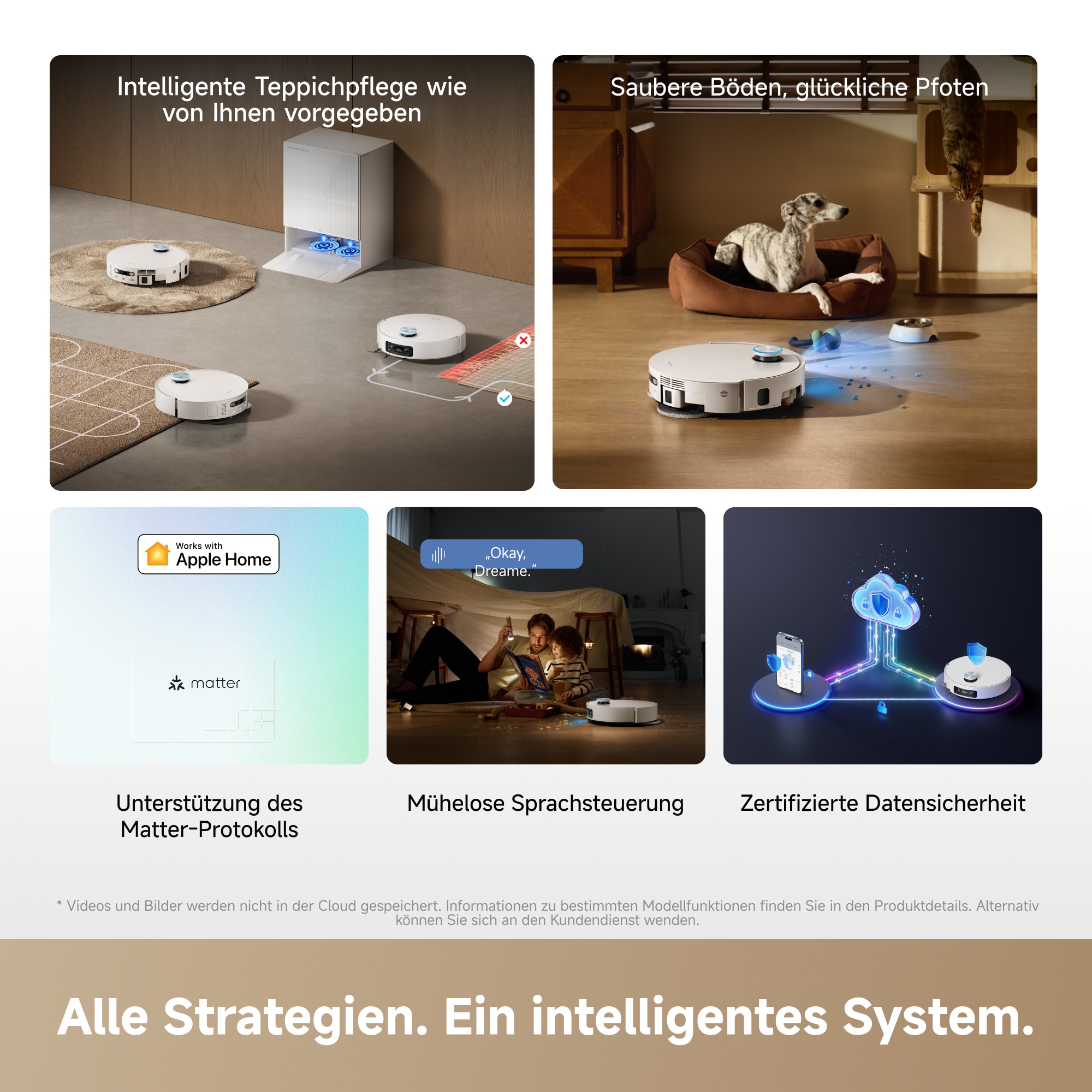 Dreame Saugroboter »X60 Pro Ultra Complete« ausfahrbahre Wisch-Pads, 40°C-Heißwischen, All-in-One-Basisstation