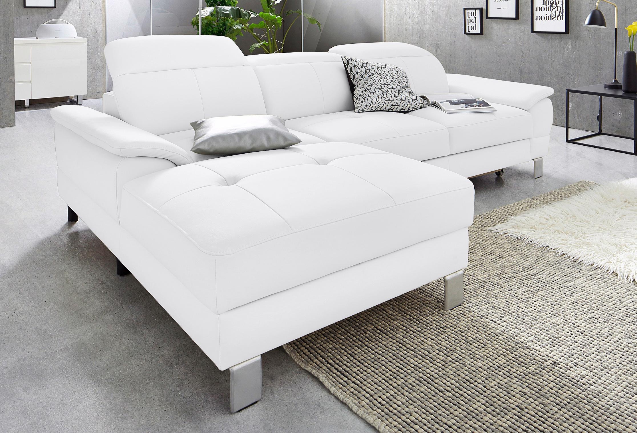 exxpo - sofa fashion Ecksofa »Mantua 2, inkl. Kopf- bzw. Rückenverstellung, günstig online kaufen