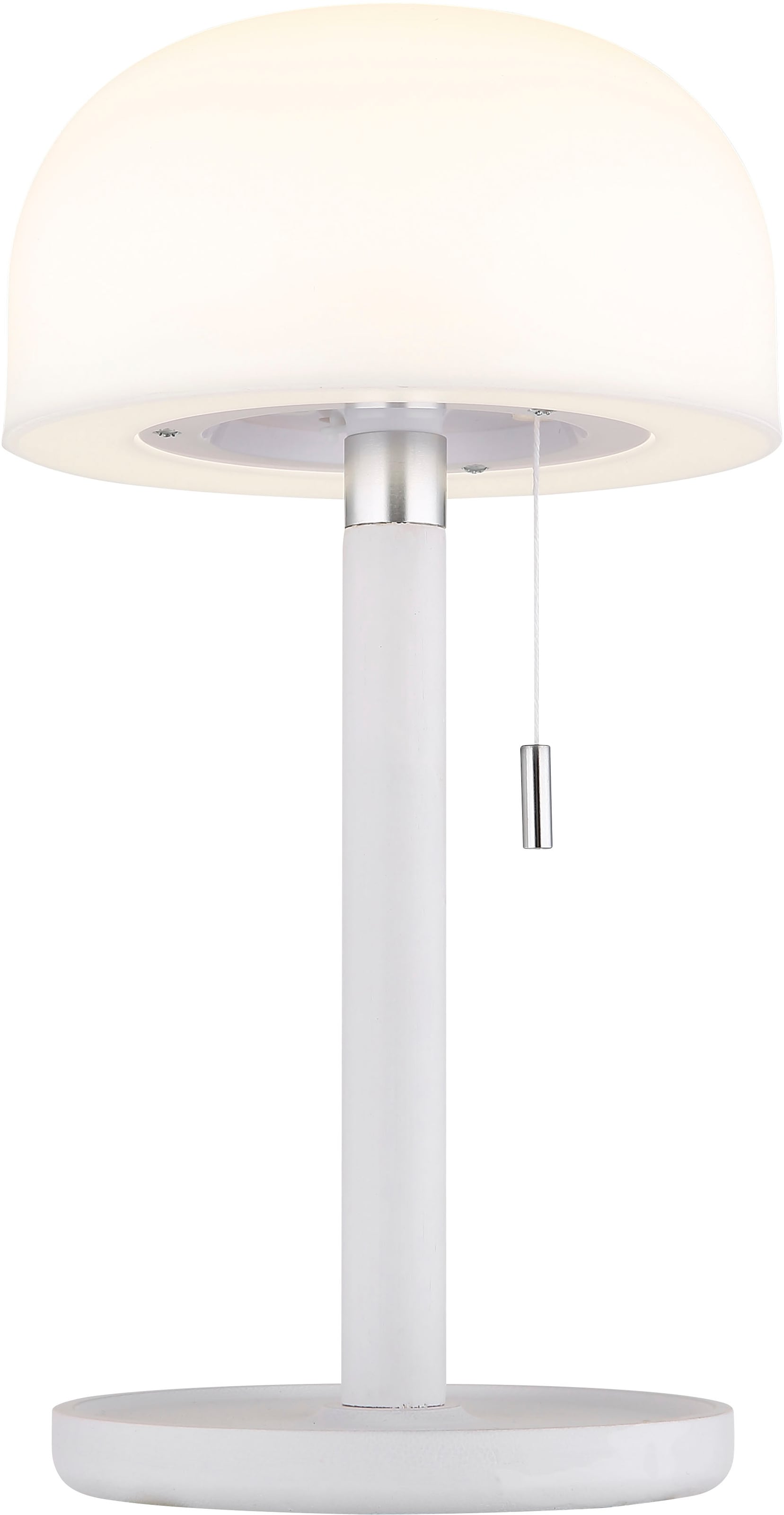 GLOBO LIGHTING LED Tischleuchte »NORMAN«, LED fest integriert, CCT-Funktion von warmen 3000 K bis kühleren 6000 K