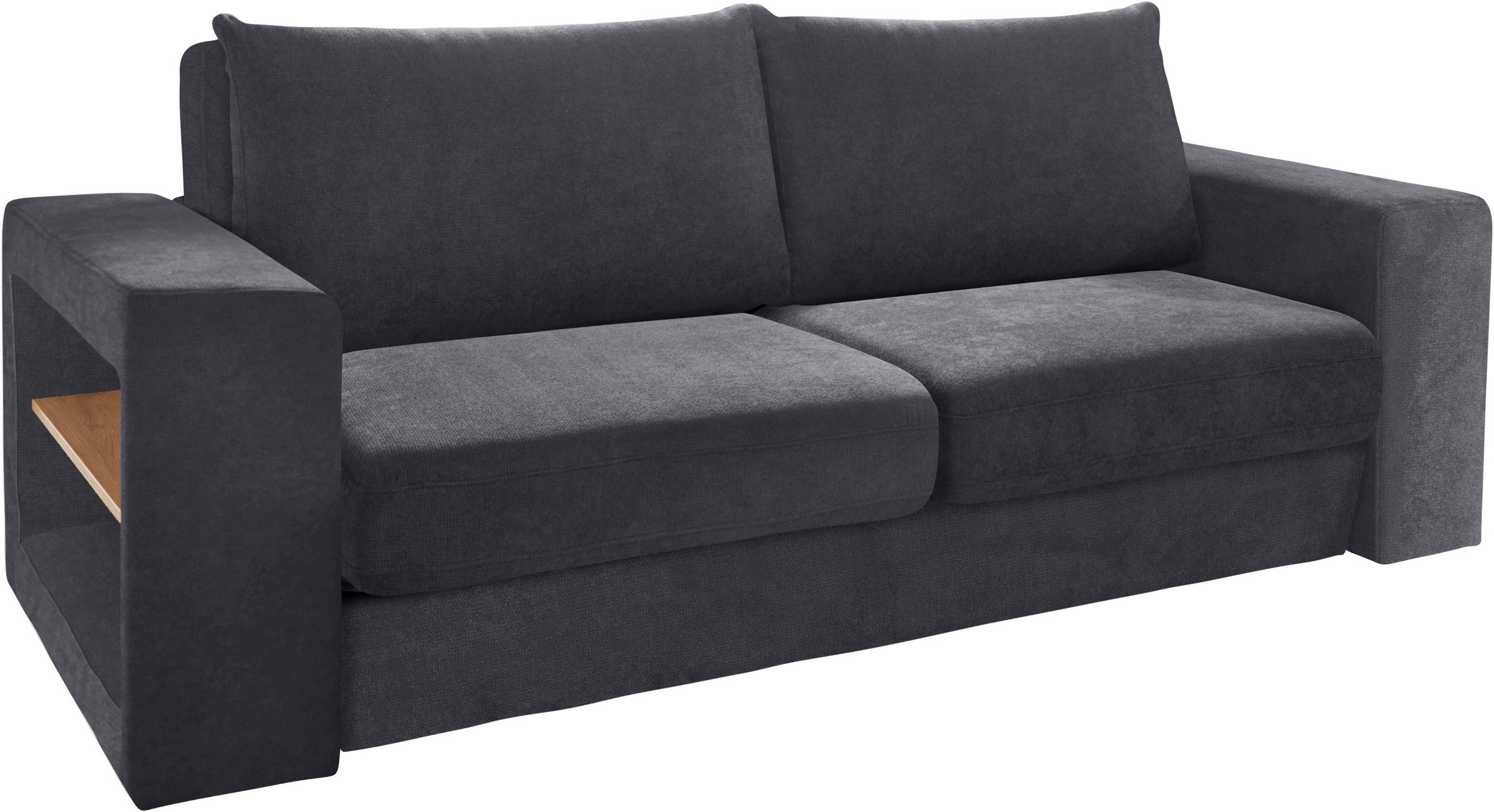 LOOKS by Wolfgang Joop 3,5-Sitzer »Looksvb«, Verwandlungssofa: aus Sofa wird Sofa mit 2 Hockern, mit Regalfunktion