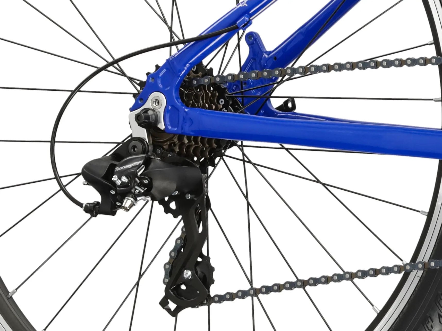 Kross Mountainbike »KROSS MTB Hardtail Hexagon 1.0 26" blau 21 Gänge«, 21 Gang, Shimano, TOURNEY TX800 Schaltwerk, Kettenschaltung