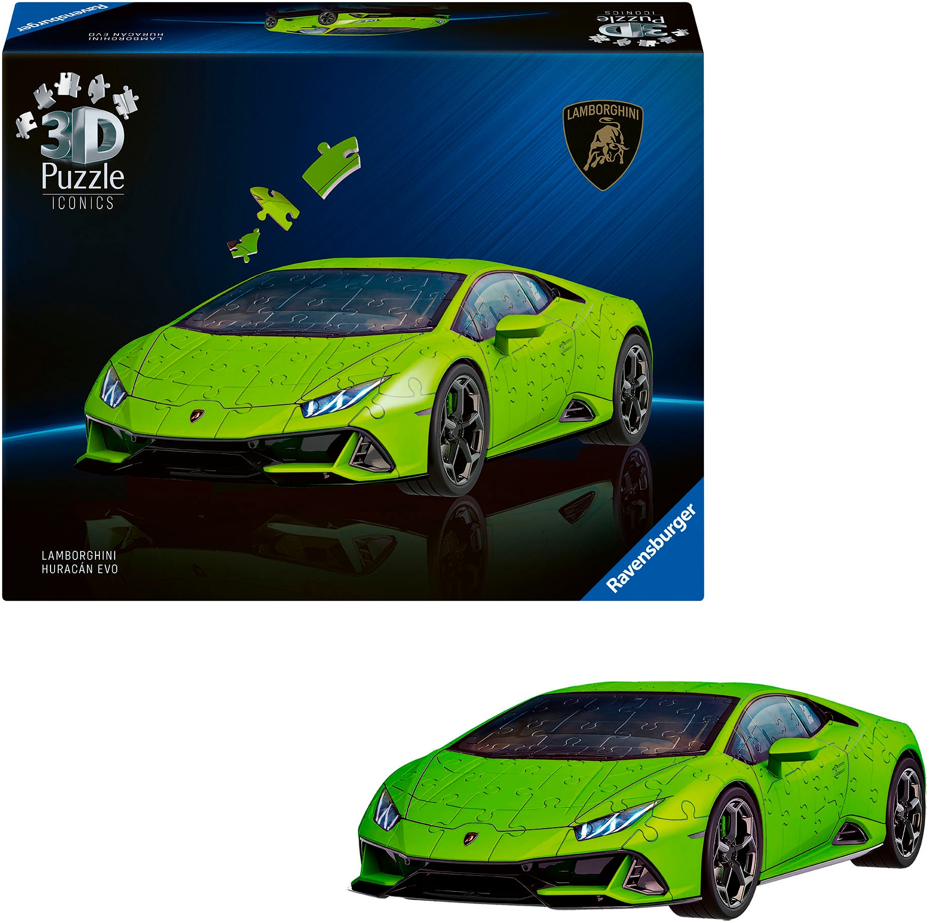 Ravensburger 3D-Puzzle »Iconics: Lamborghini Huracán EVO«, Made in Europe