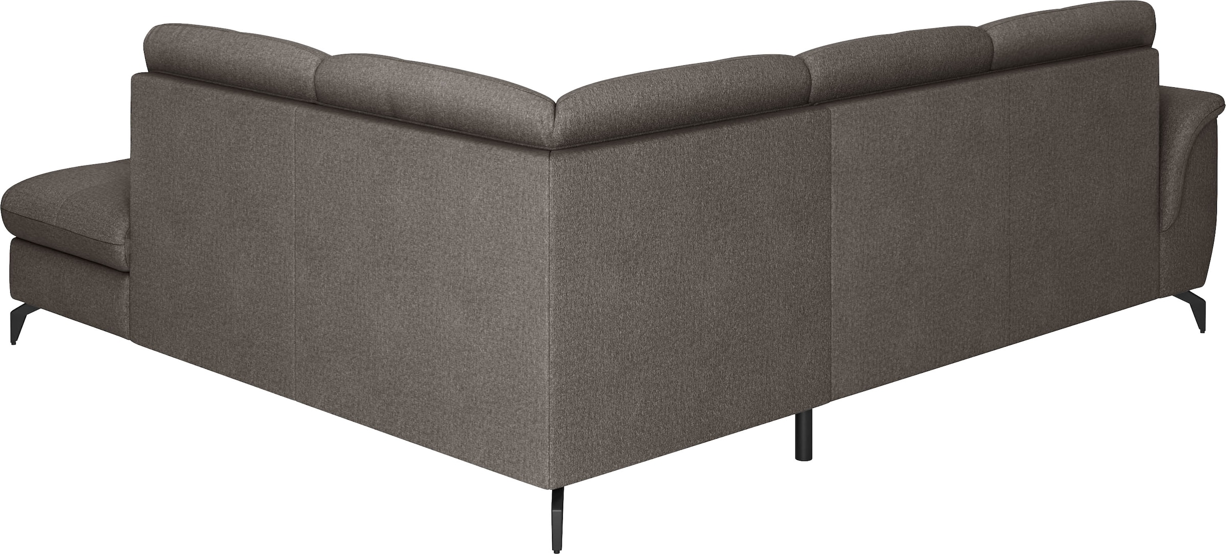 sit&more Ecksofa »Zora L-Form«, wahlweise mit Bettfunktion und Bettkasten