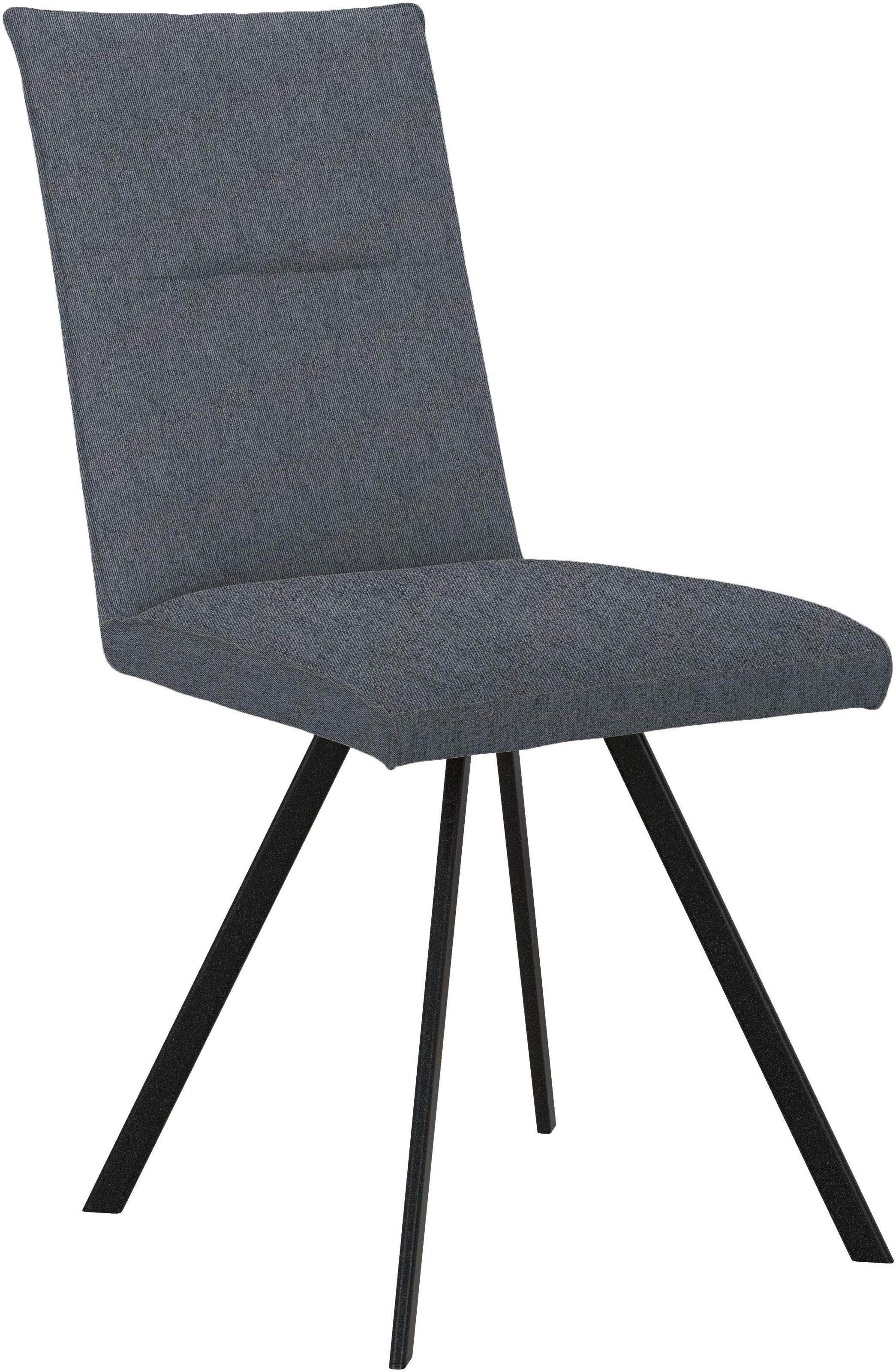 Home affaire 4-Fußstuhl »Sava«, (Set), 2 St., Struktur, Metallgestell günstig online kaufen