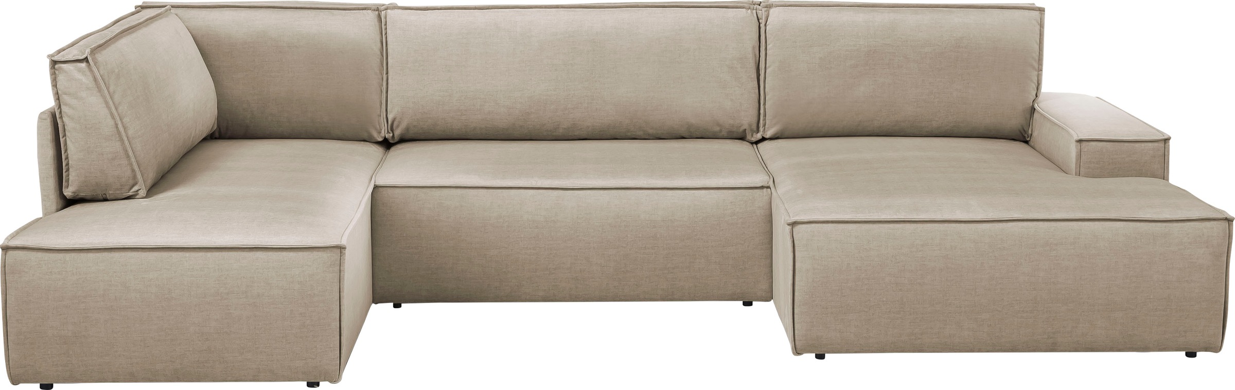 Home affaire Wohnlandschaft »SHERWOOD 329 cm, U-Form, Schlafsofa,«, Schlaff günstig online kaufen