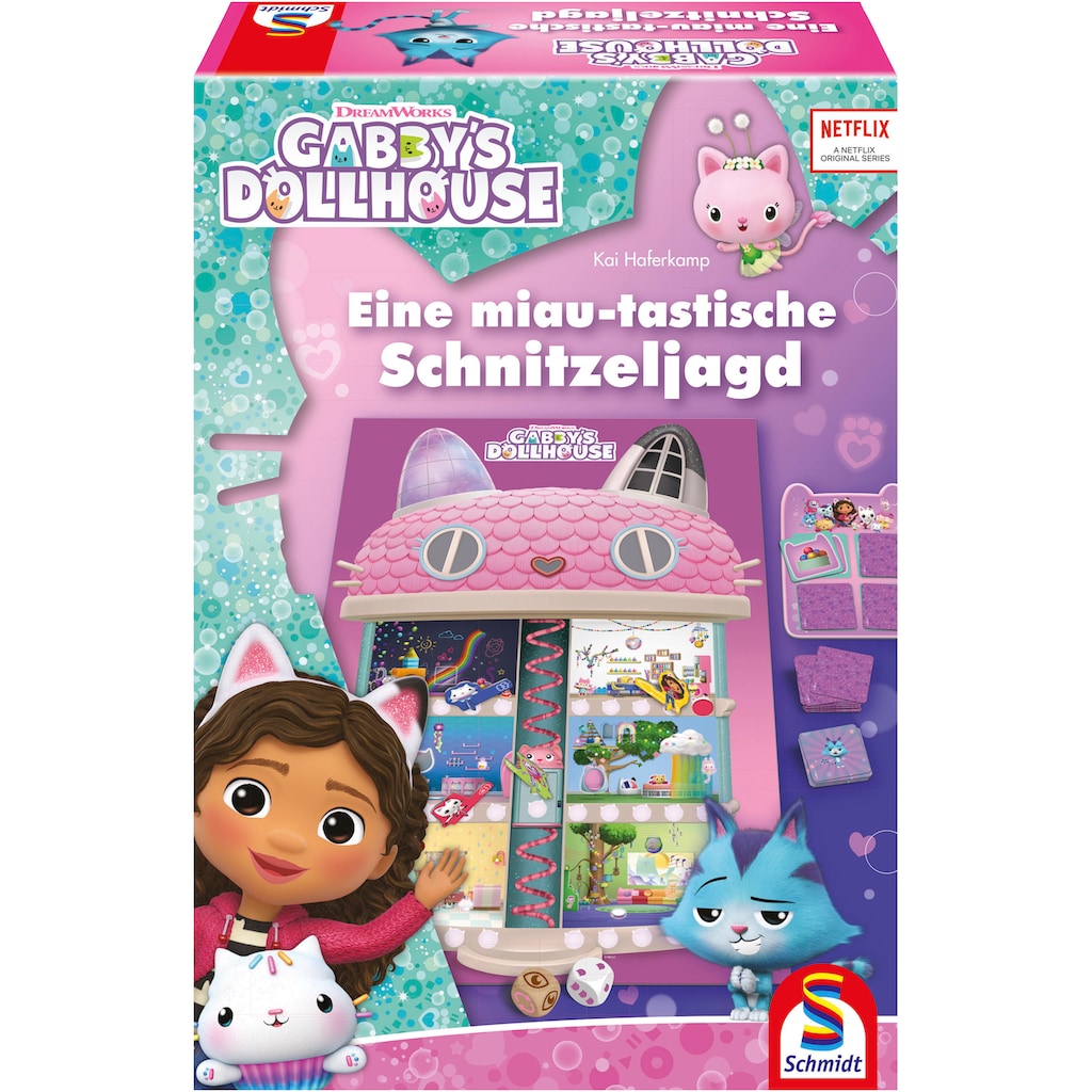 Schmidt Spiele Spiel »Gabby's Dollhouse, Eine miau-tastische Schnitzeljagd«
