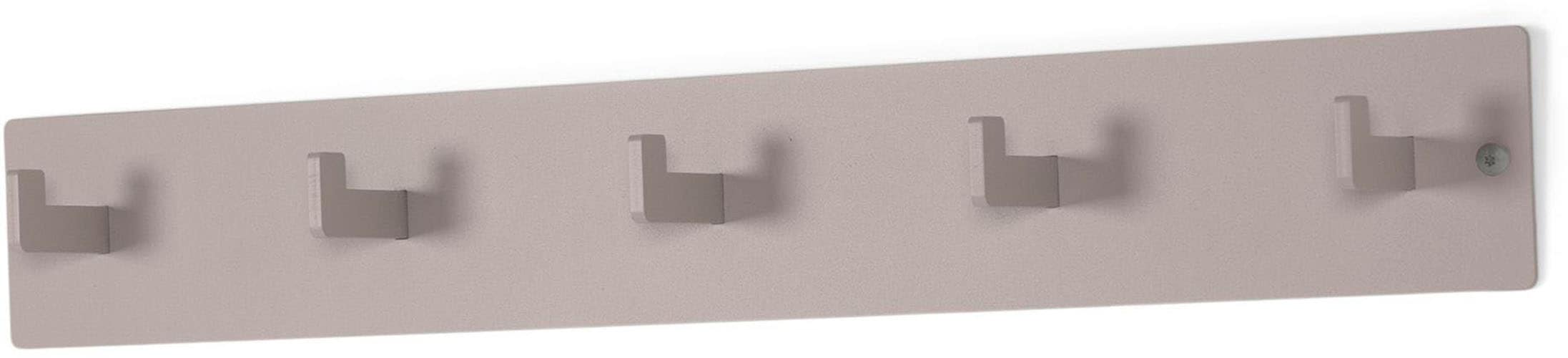 Spinder Design Garderobenhaken, Metall, Zeitloses Design, 5 Haken, Breite 70 cm