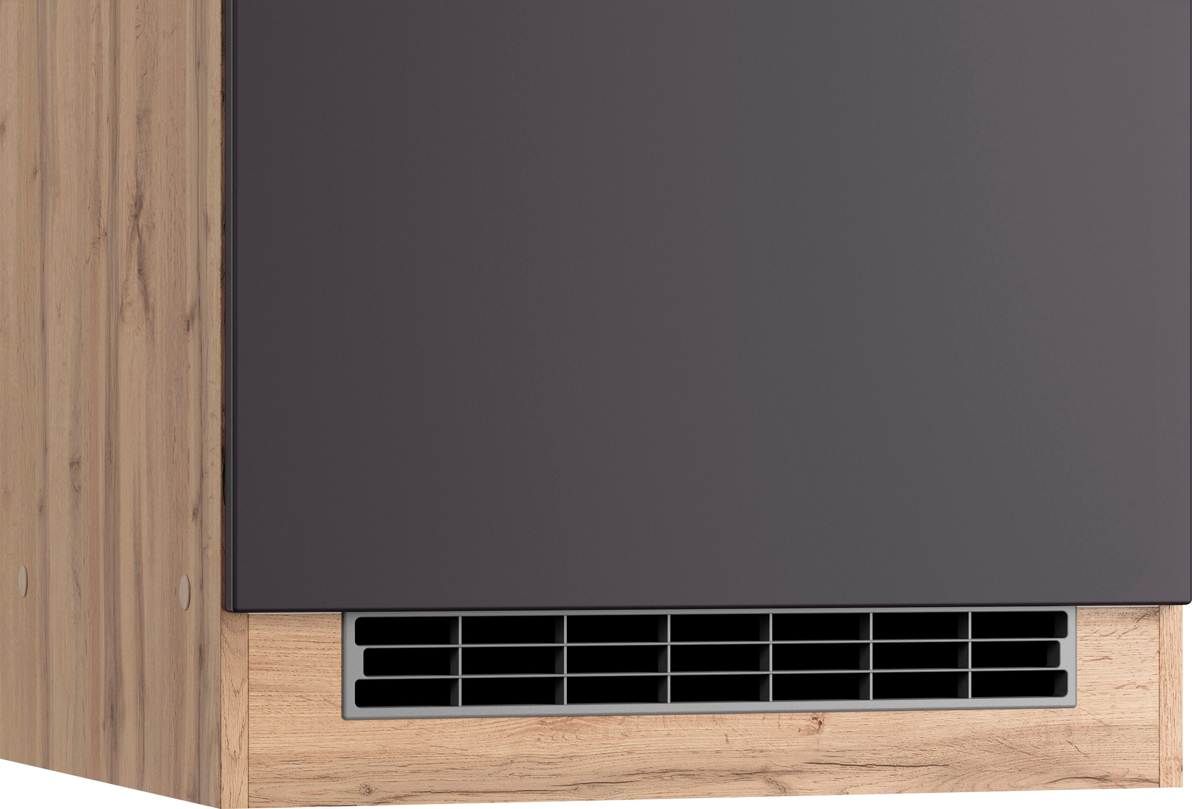 KOCHSTATION Backofen/Kühlumbauschrank »KS-Riesa«, Breite 60 cm, MDF-Fronten