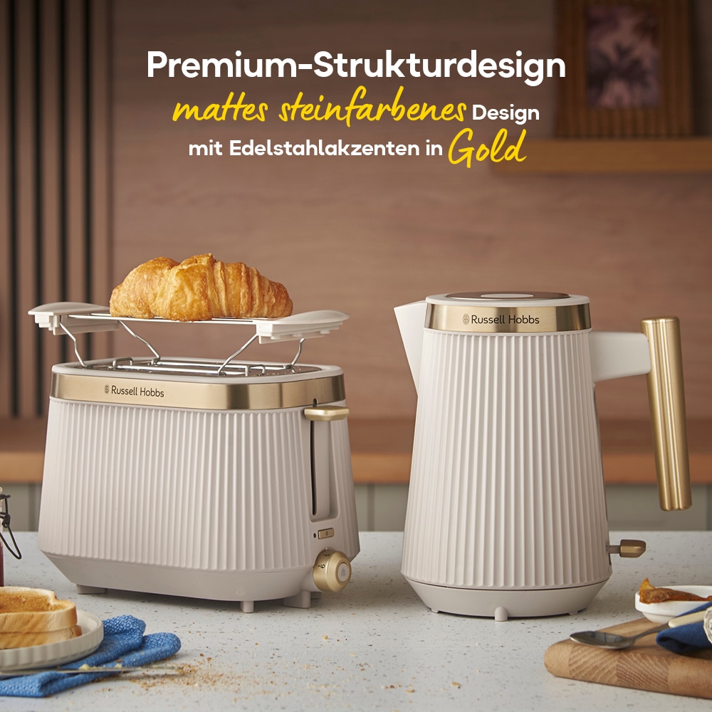 RUSSELL HOBBS Wasserkocher »Brontë Stone 26751-70« 1,7 l 3000 W matt, Ausgusstülle, Wasserstandsanzeige, herausnehmbarer Kalkfilter