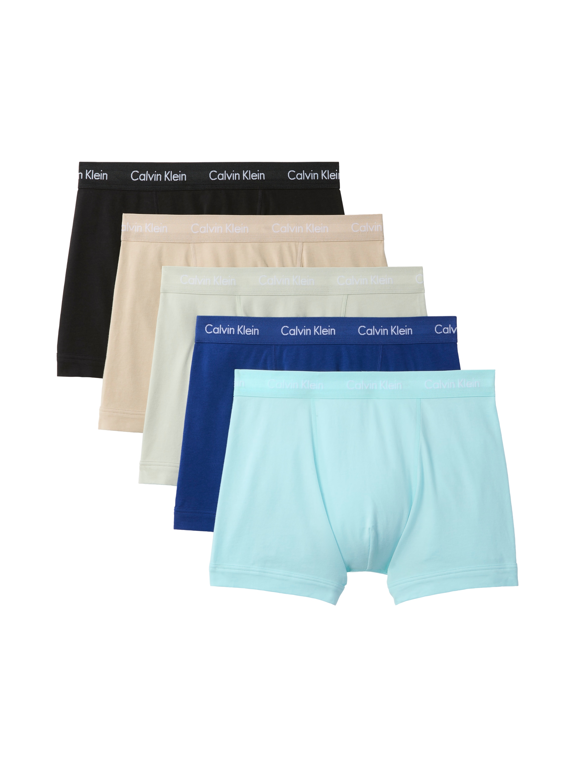 Calvin Klein Underwear Trunk »TRUNK 5PK« Packung, 5er-Pack, 5 Stk. mit Logo-Elastikbund