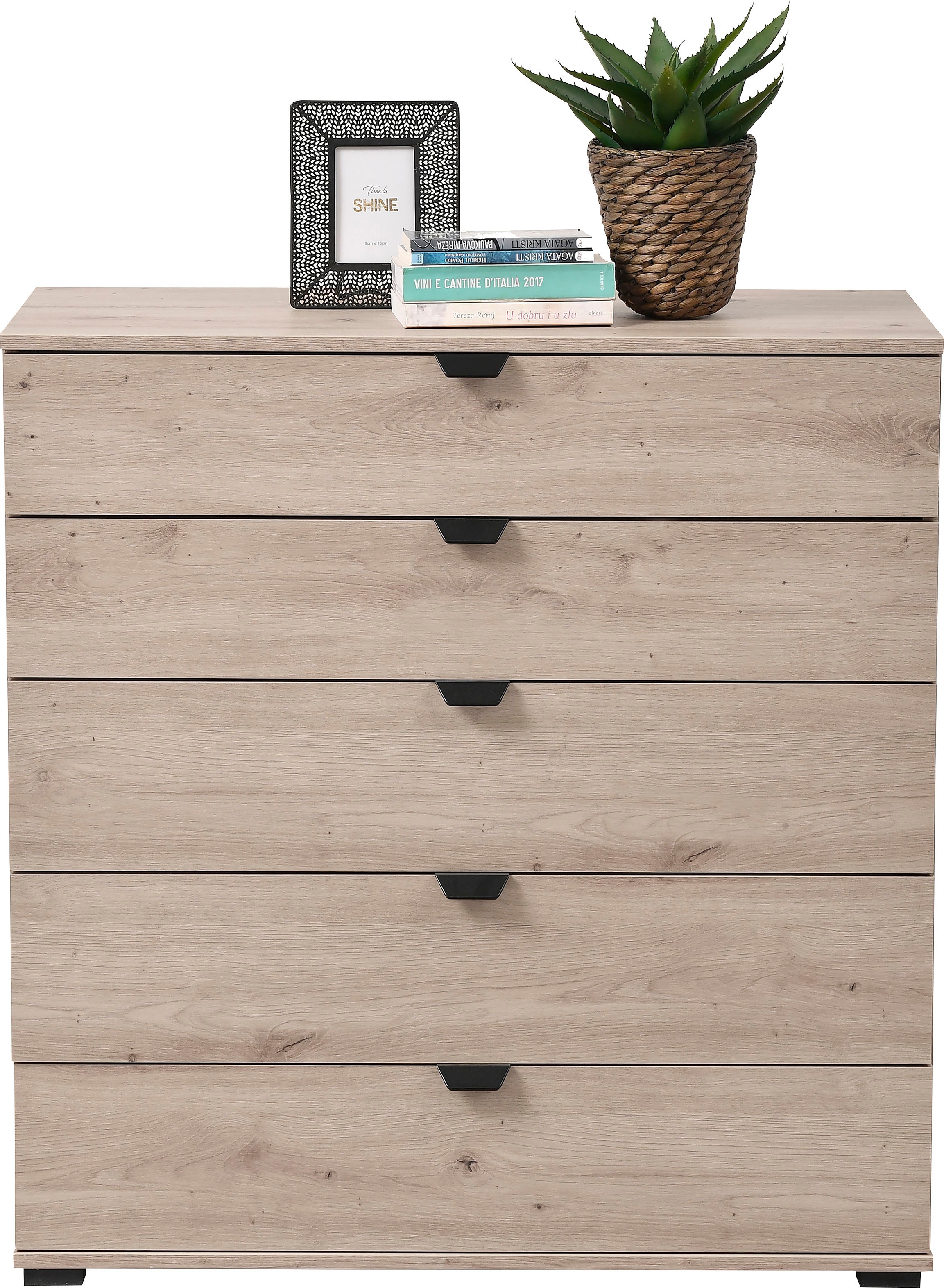 INOSIGN Sideboard »Duero«, Kommode mit 5 Schubkästen, Breite 90 cm